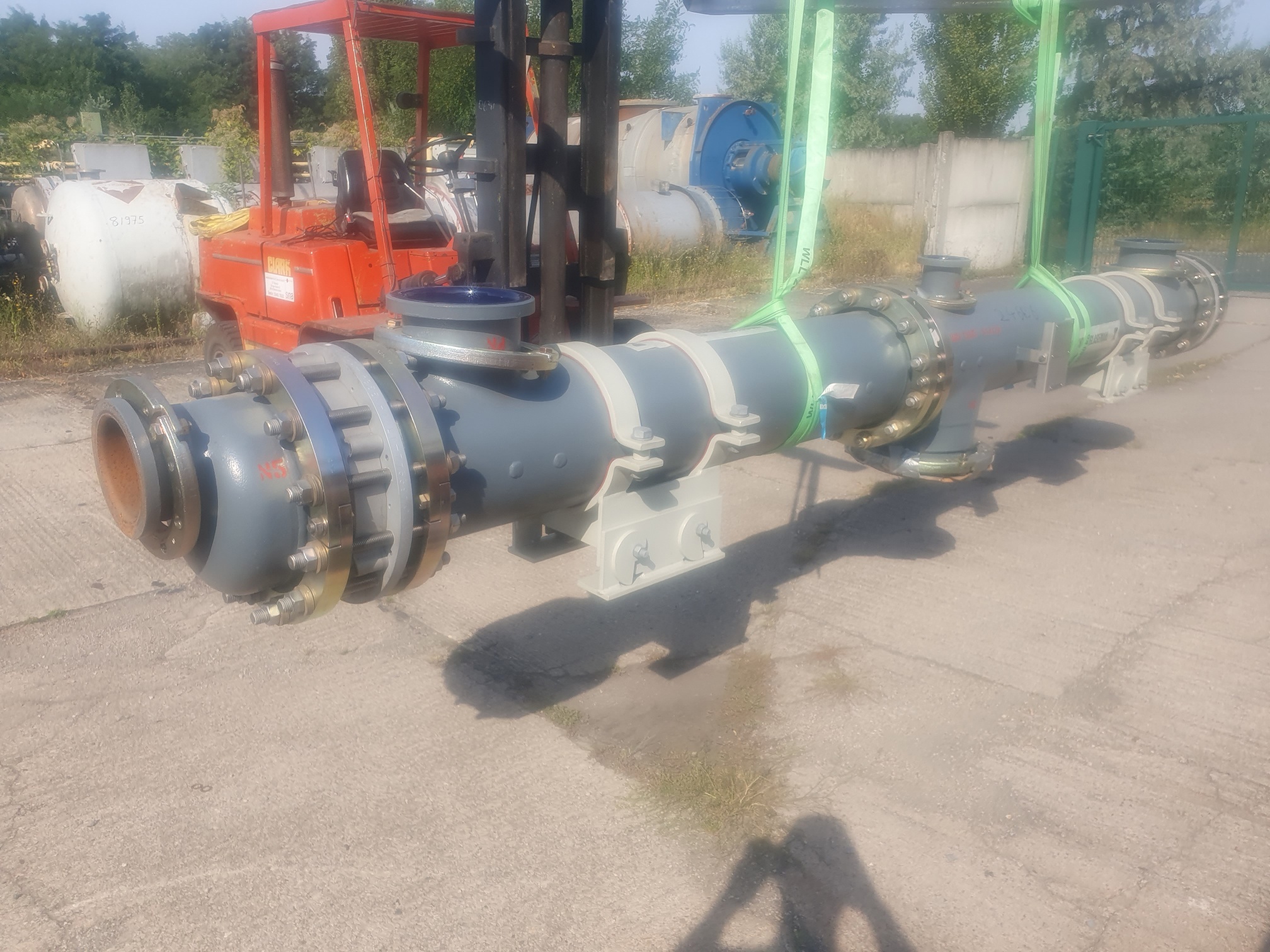 Unused Hexoloy SE (Sintered Silicon Carbide) DeDietrich Shell and Tube Heat Exchanger - IPP# 246636