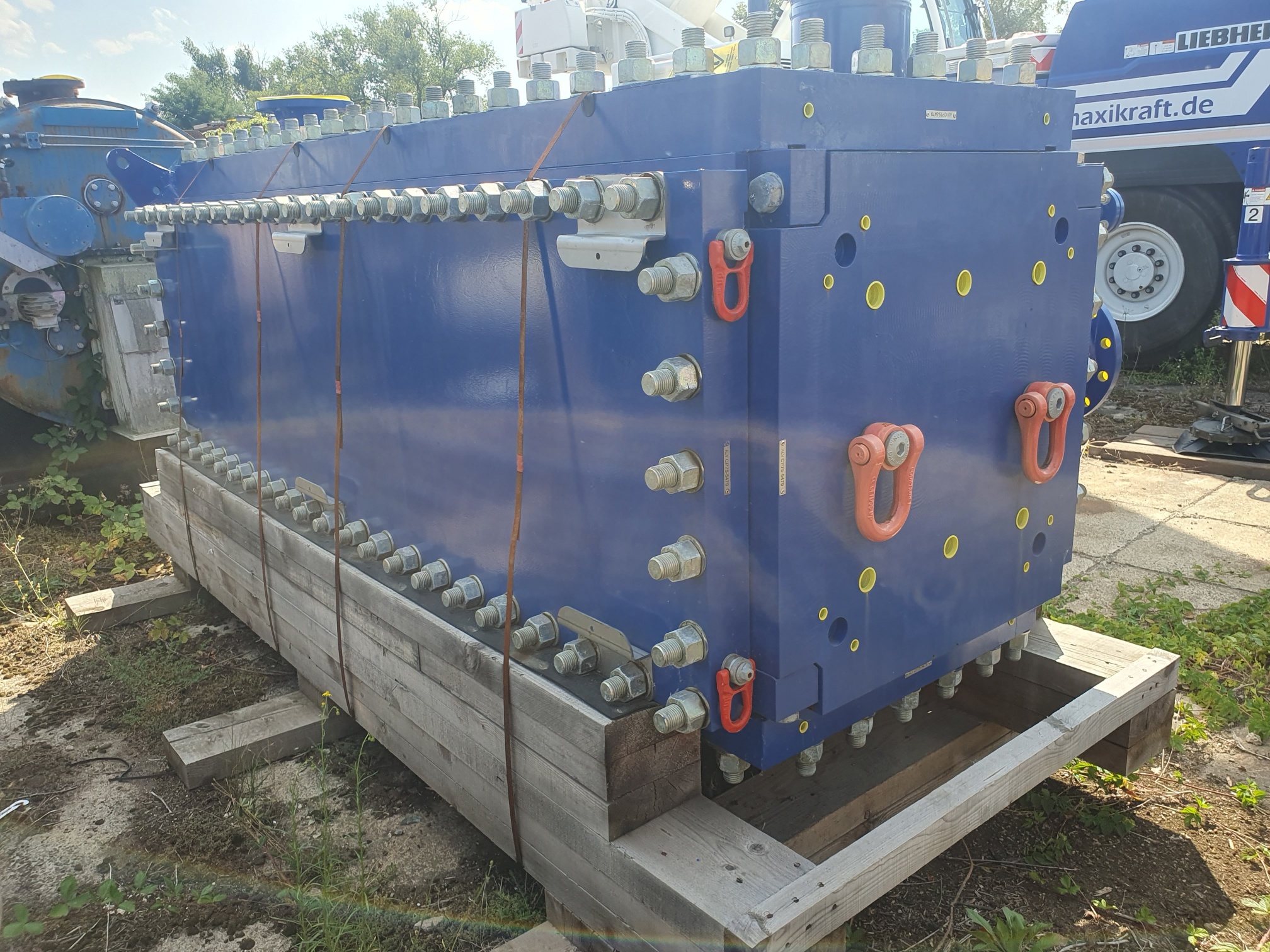 Unused Stainless Steel 316L Alfa Laval CPX75-V-500 Pls Welded Plate Heat Exchanger - IPP# 246638