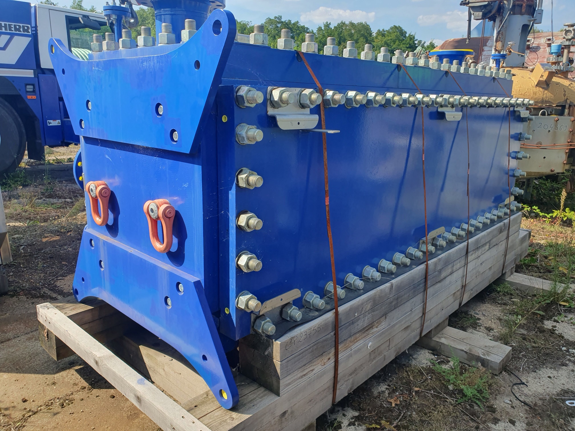 Unused Stainless Steel 316L Alfa Laval CPX75-V-500 Pls Welded Plate Heat Exchanger - IPP# 246638