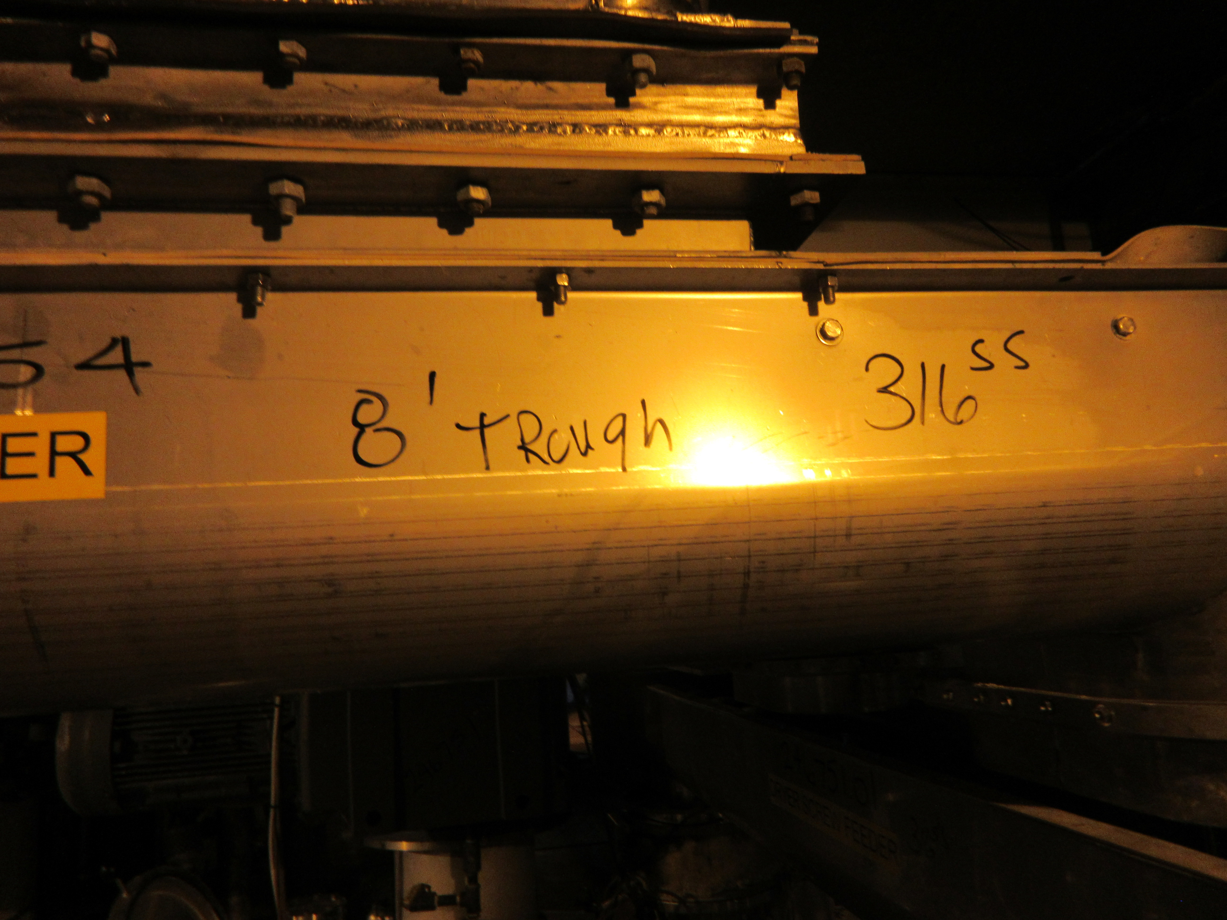  Stainless Steel 316 Screw Conveyor 508 mm (20 in) For Sale - IPP# 246754