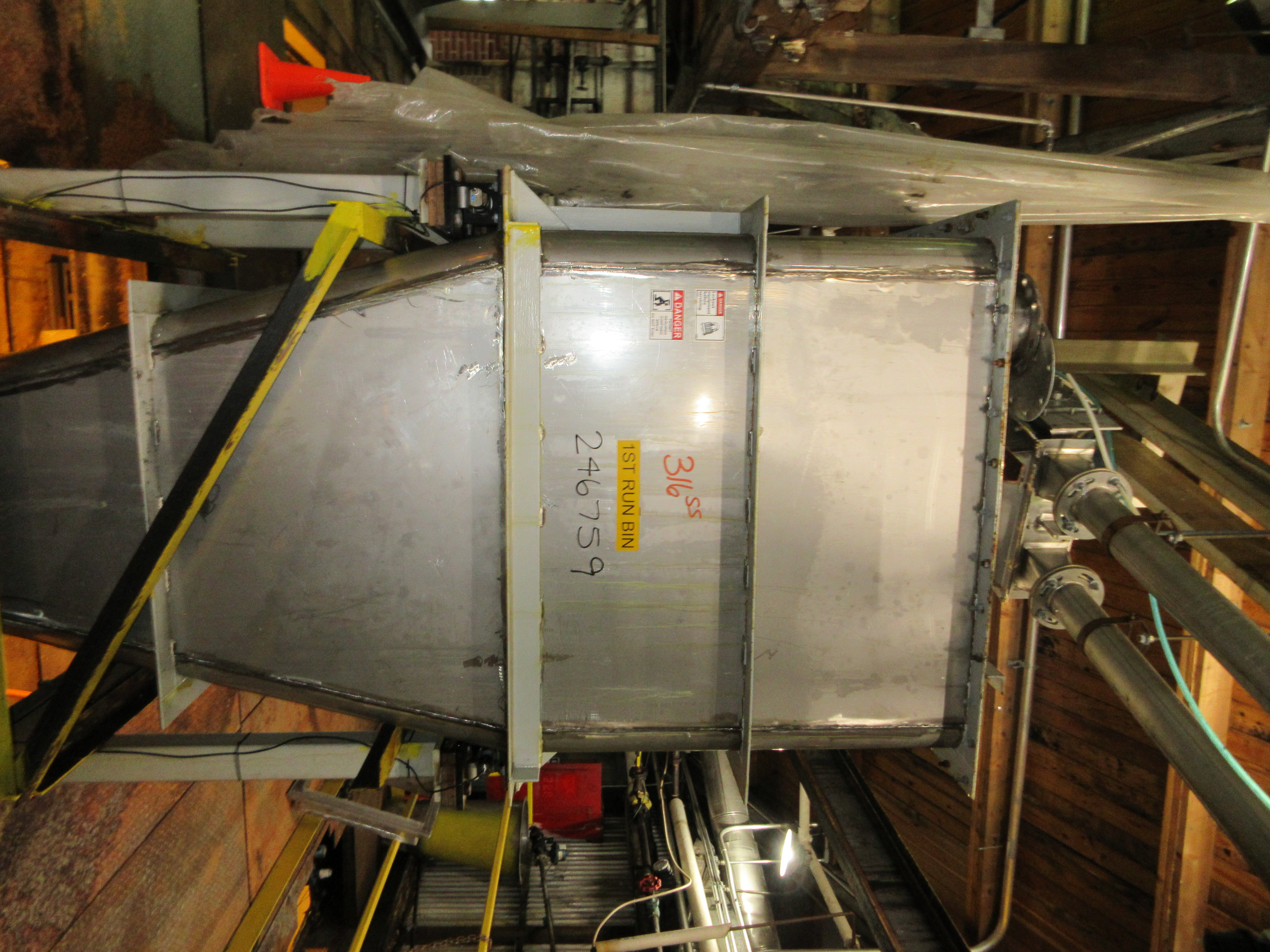   Bin 5.7 m3 (200 ft3) Stainless Steel 316 For Sale - IPP# 246759