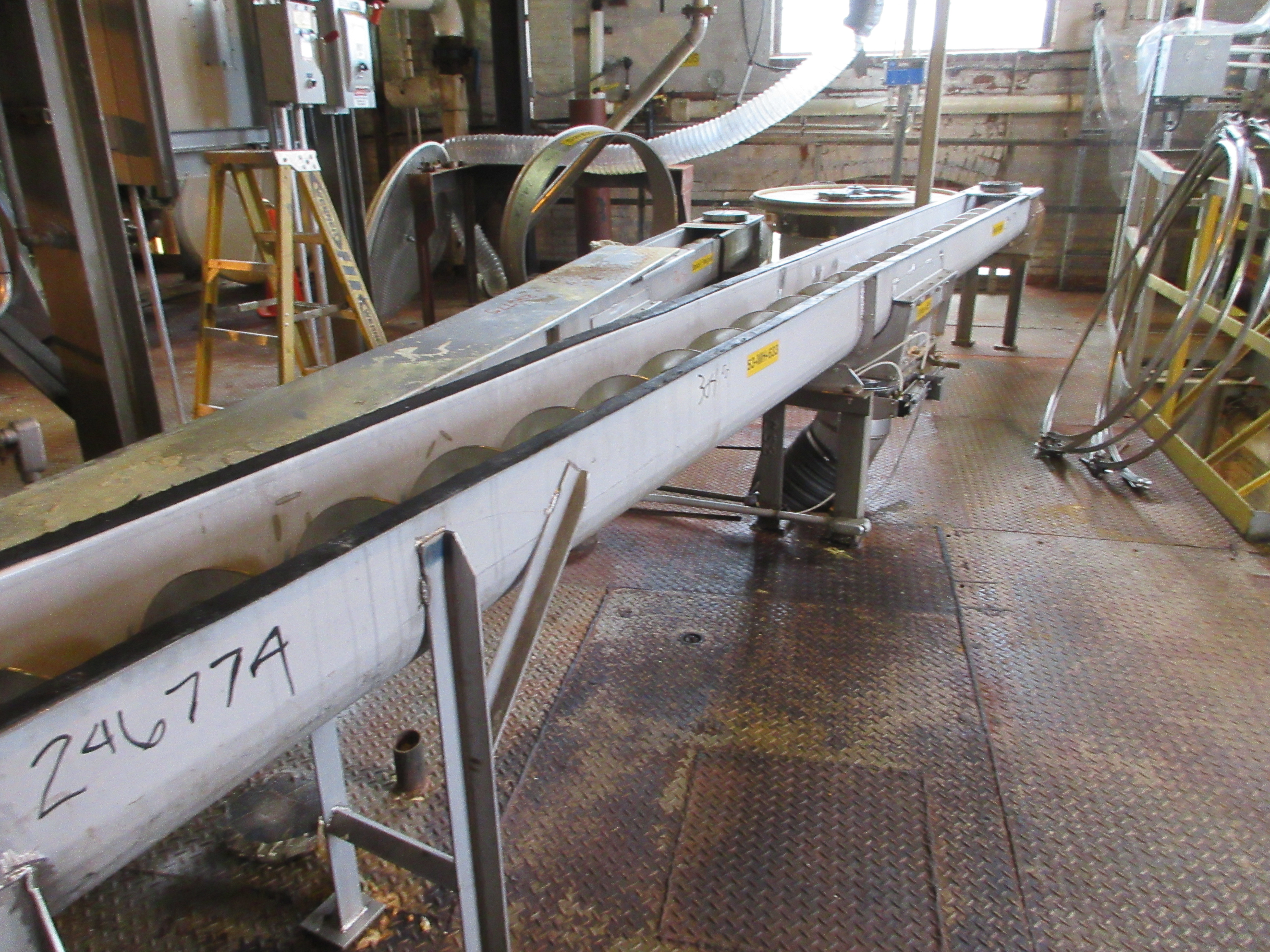  Stainless Steel 304 Screw Conveyor 228.6 mm (9 in) For Sale - IPP# 246774