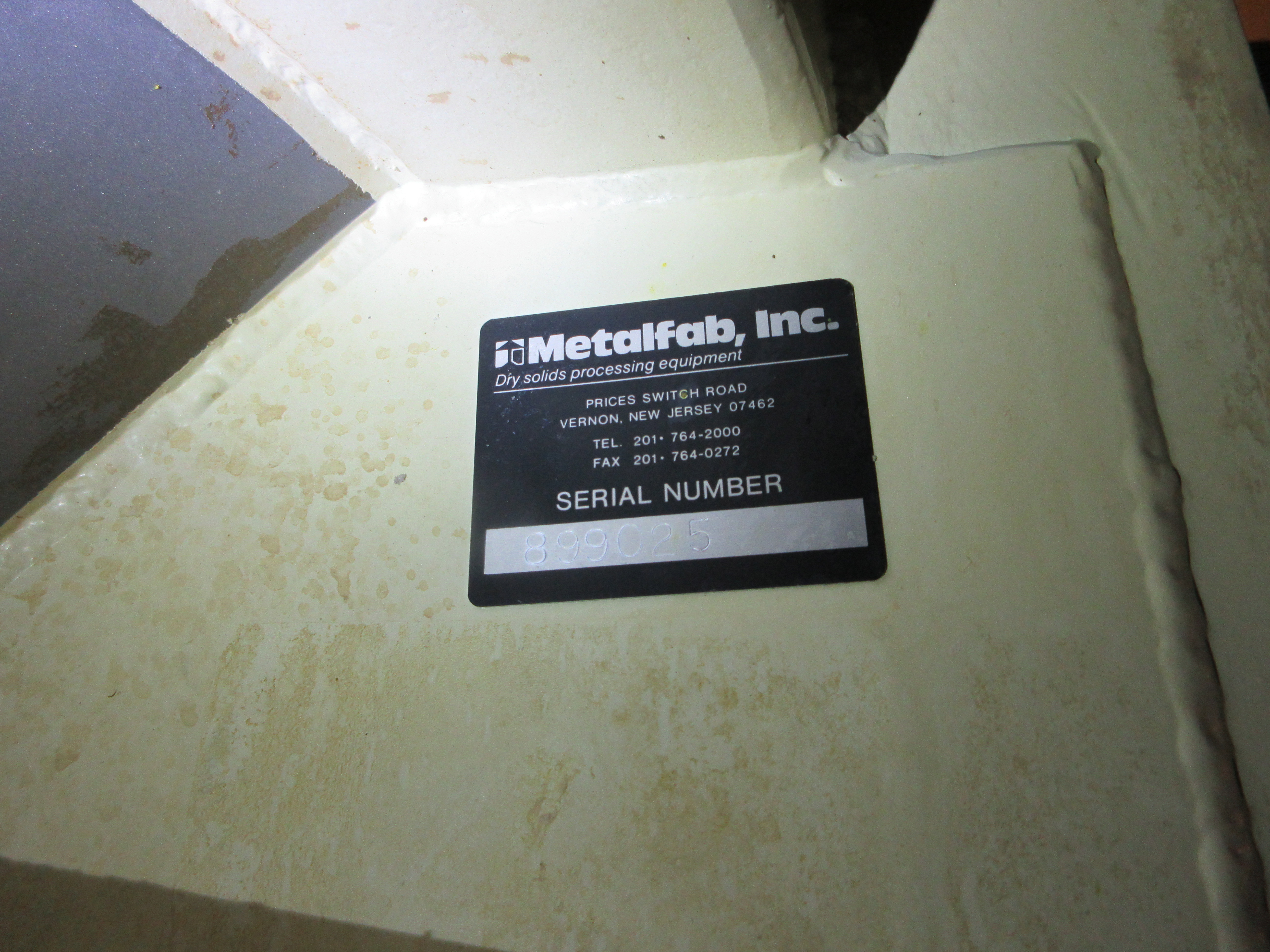 Stainless Steel 316 Metalfab  Bin - IPP# 246783