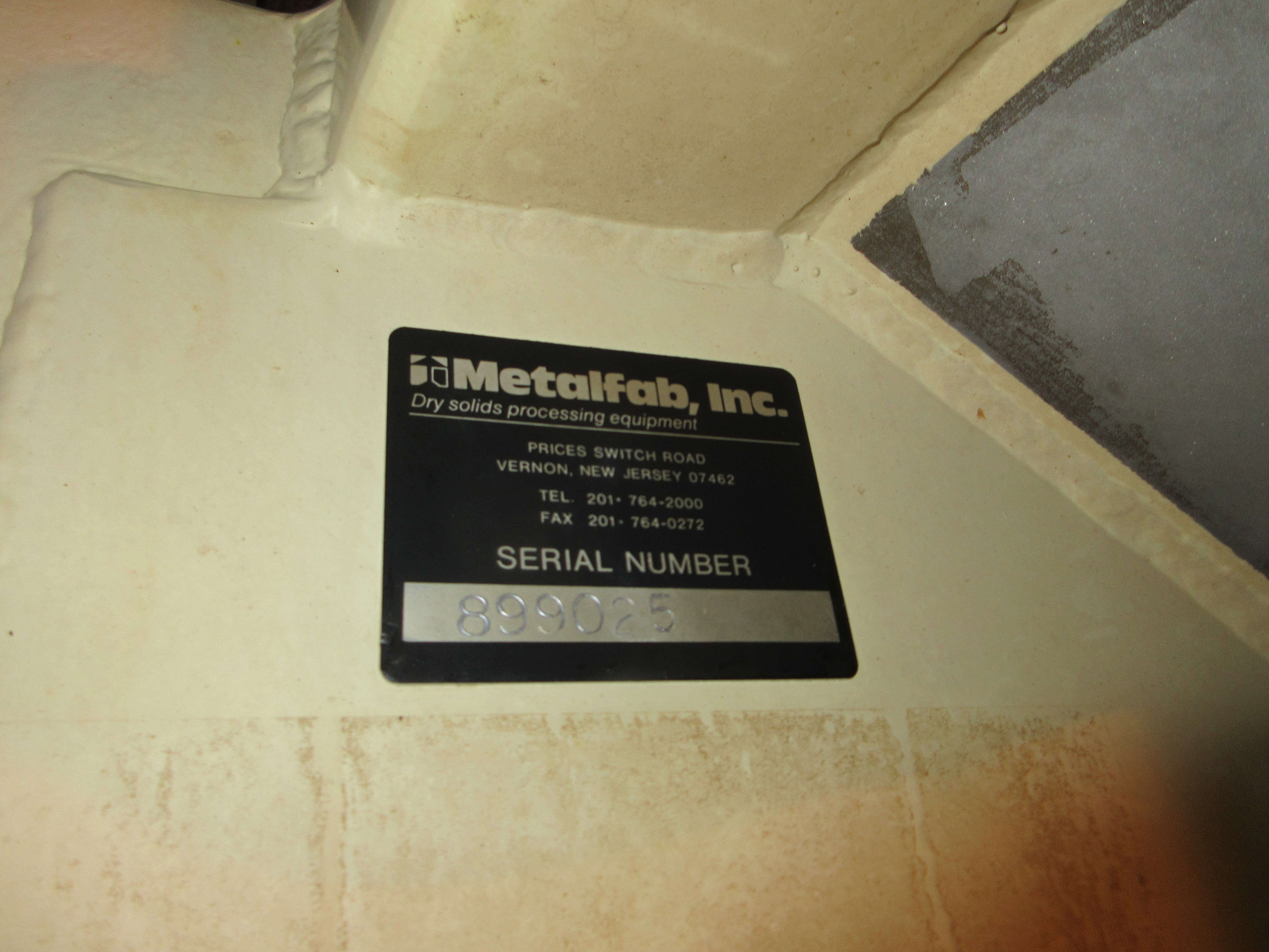 Stainless Steel 316 Metalfab  Bin - IPP# 246783