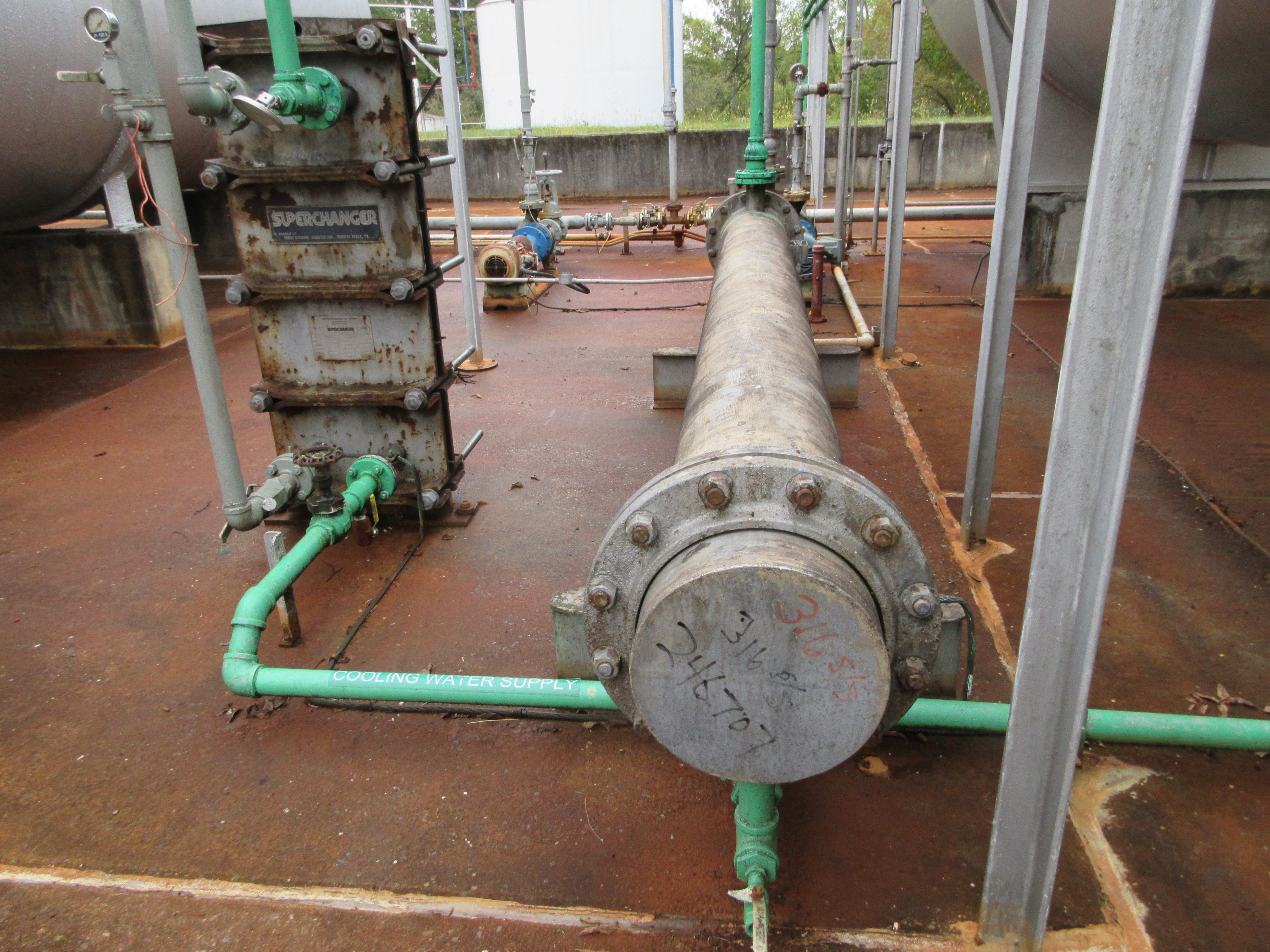 Stainless Steel 316 Piersol-Pine Shell and Tube Heat Exchanger - IPP# 246707