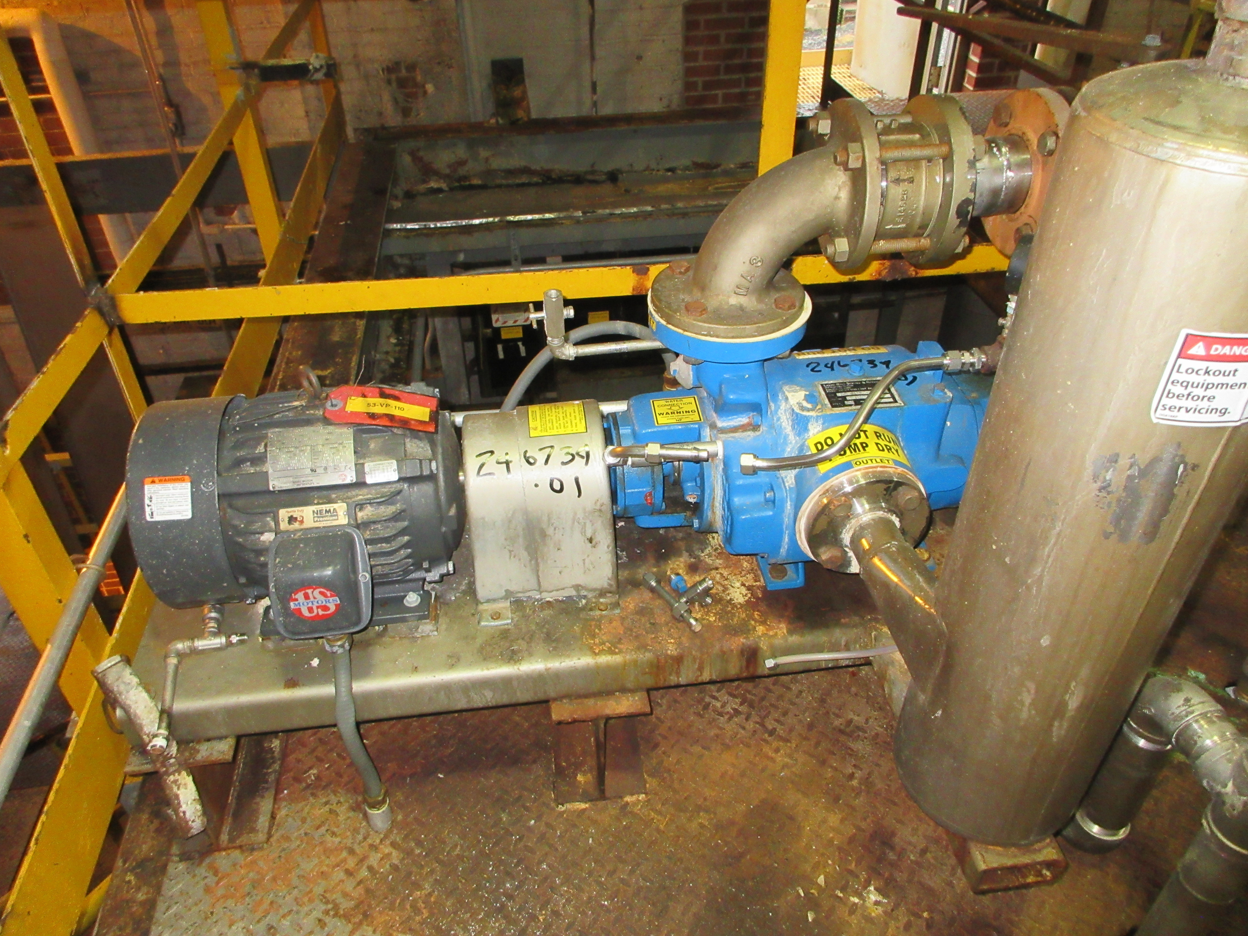  Stainless Steel 316 Rising/Falling Film Evaporator 6,765 kg/h (14,915 lb/h) For Sale - IPP# 246737
