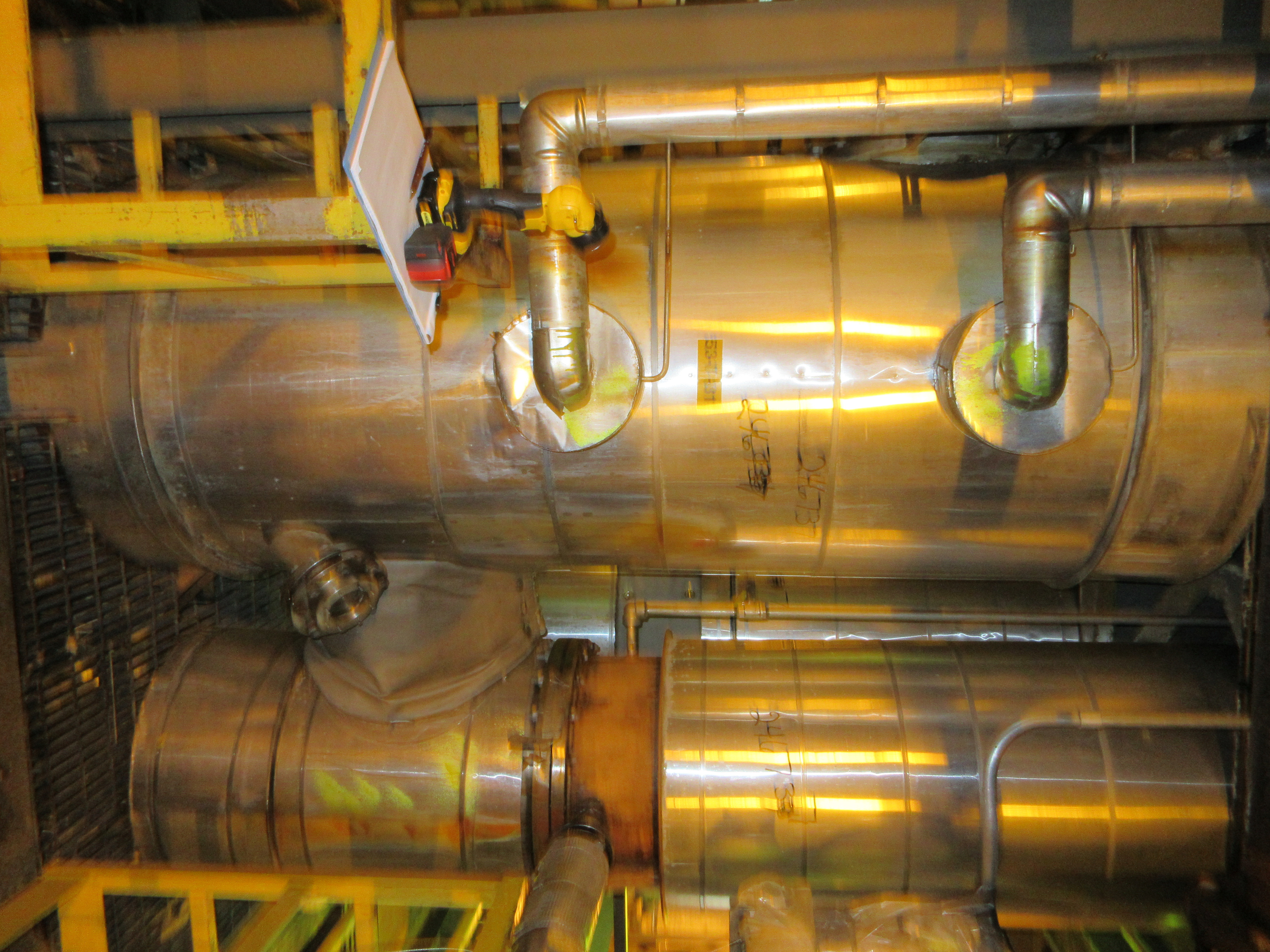  Stainless Steel 316 Rising/Falling Film Evaporator 6,765 kg/h (14,915 lb/h) For Sale - IPP# 246737