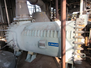 Stainless Steel 316 Alfa Laval Spiral Spiral Heat Exchanger