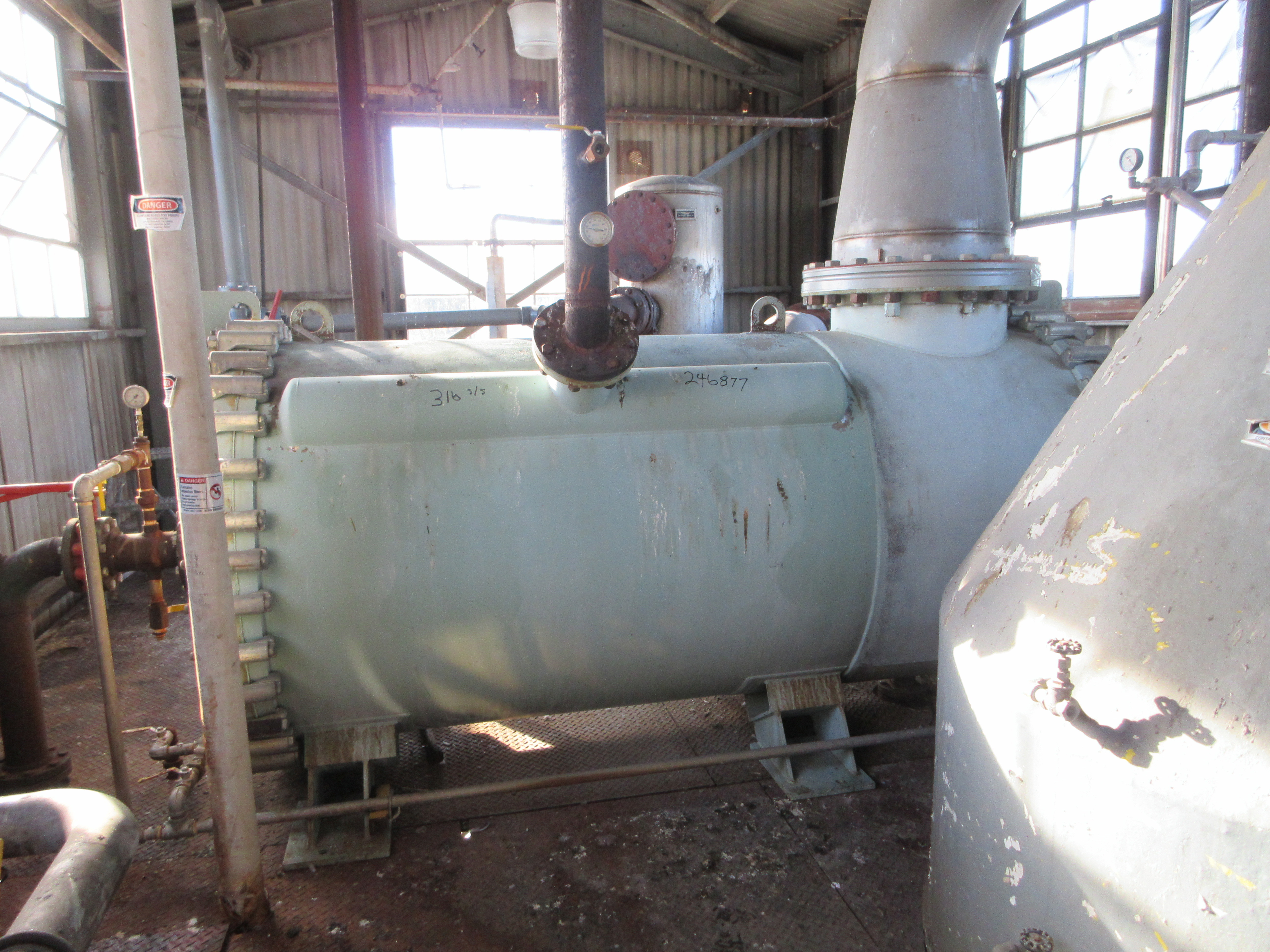 Stainless Steel 316 Alfa Laval Spiral Spiral Heat Exchanger - IPP# 246877