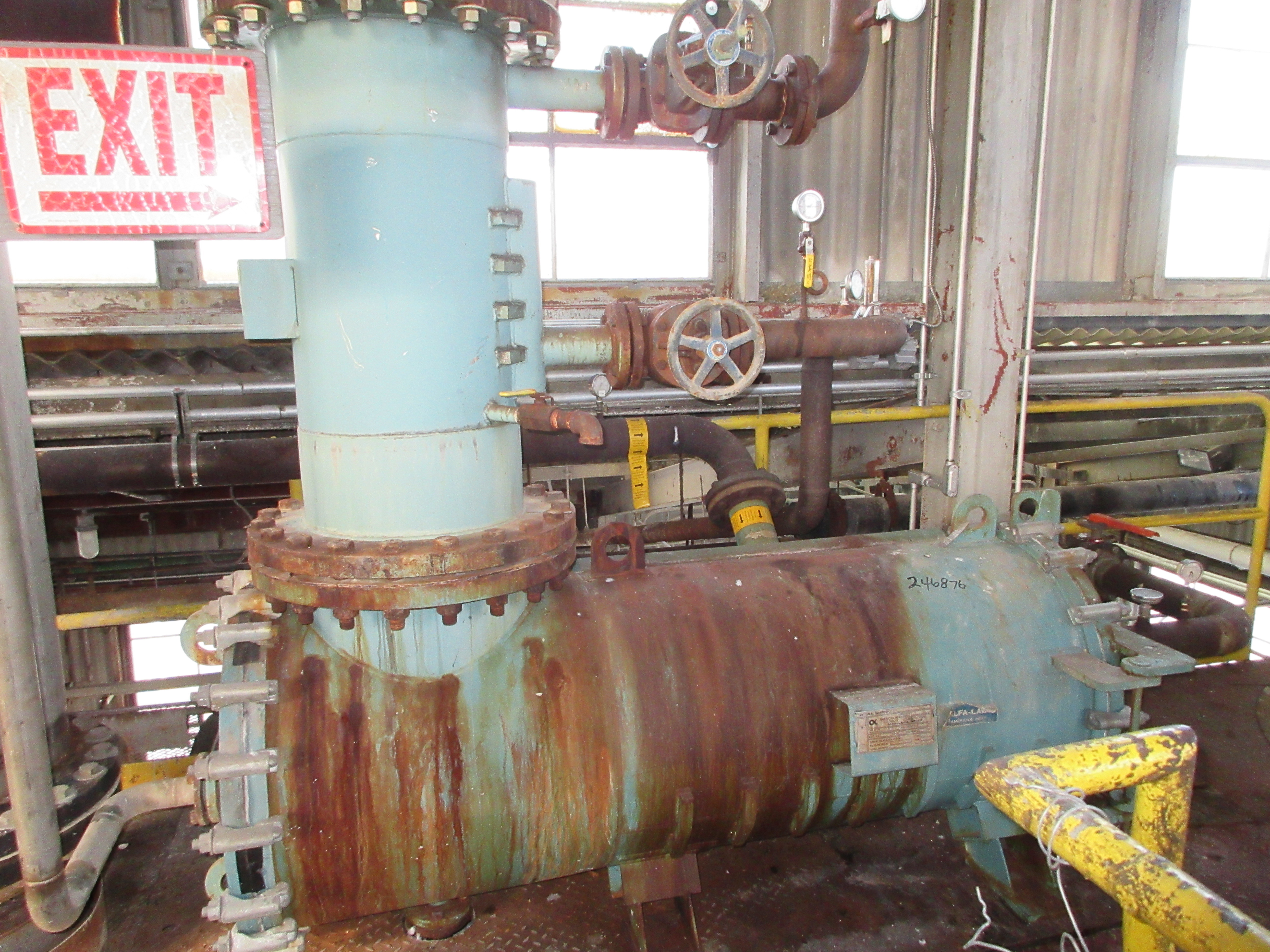  Stainless Steel 316 Spiral Heat Exchanger 25.1 m² (270 ft²) For Sale - IPP# 246876
