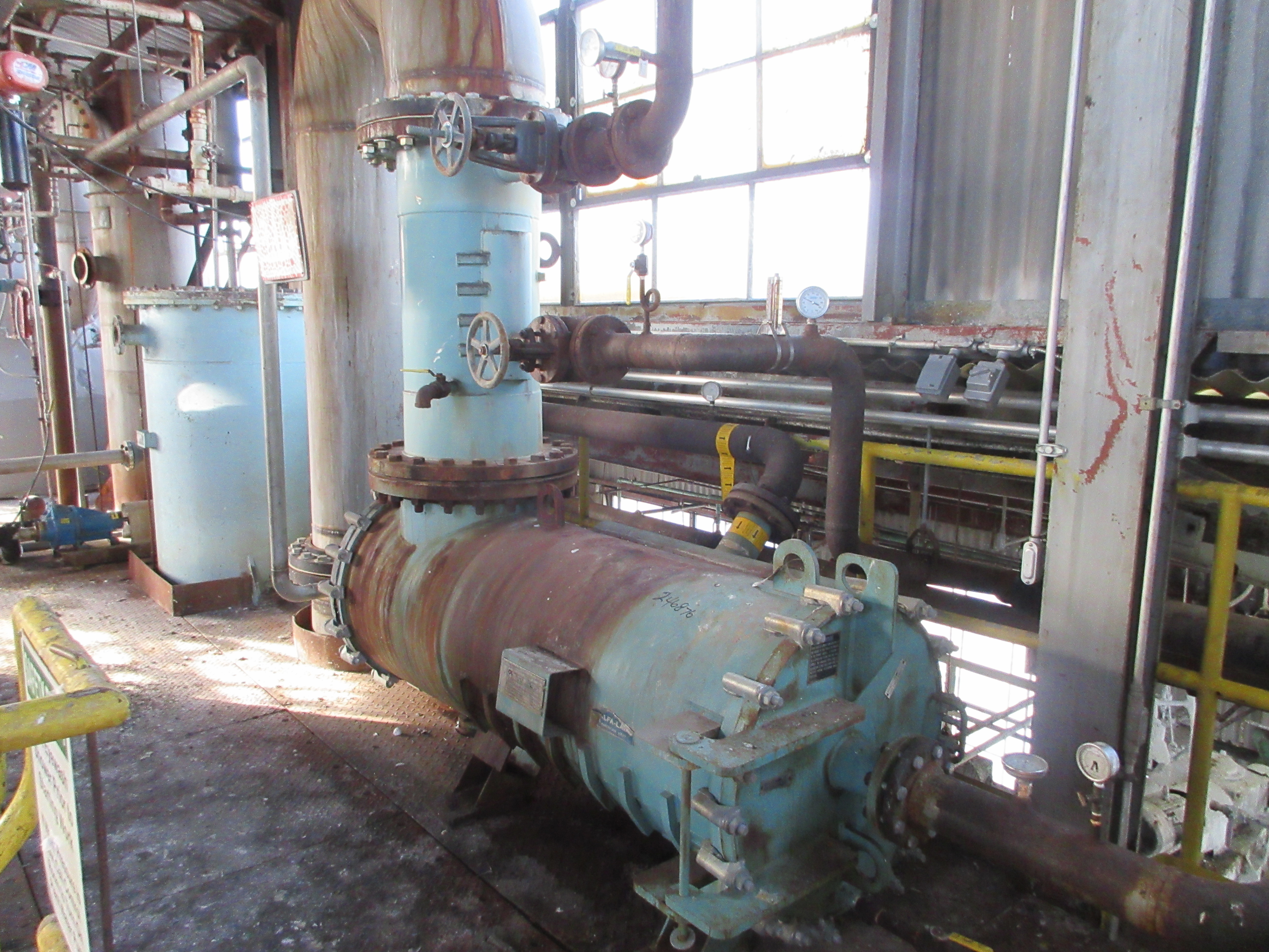  Stainless Steel 316 Spiral Heat Exchanger 25.1 m² (270 ft²) For Sale - IPP# 246876