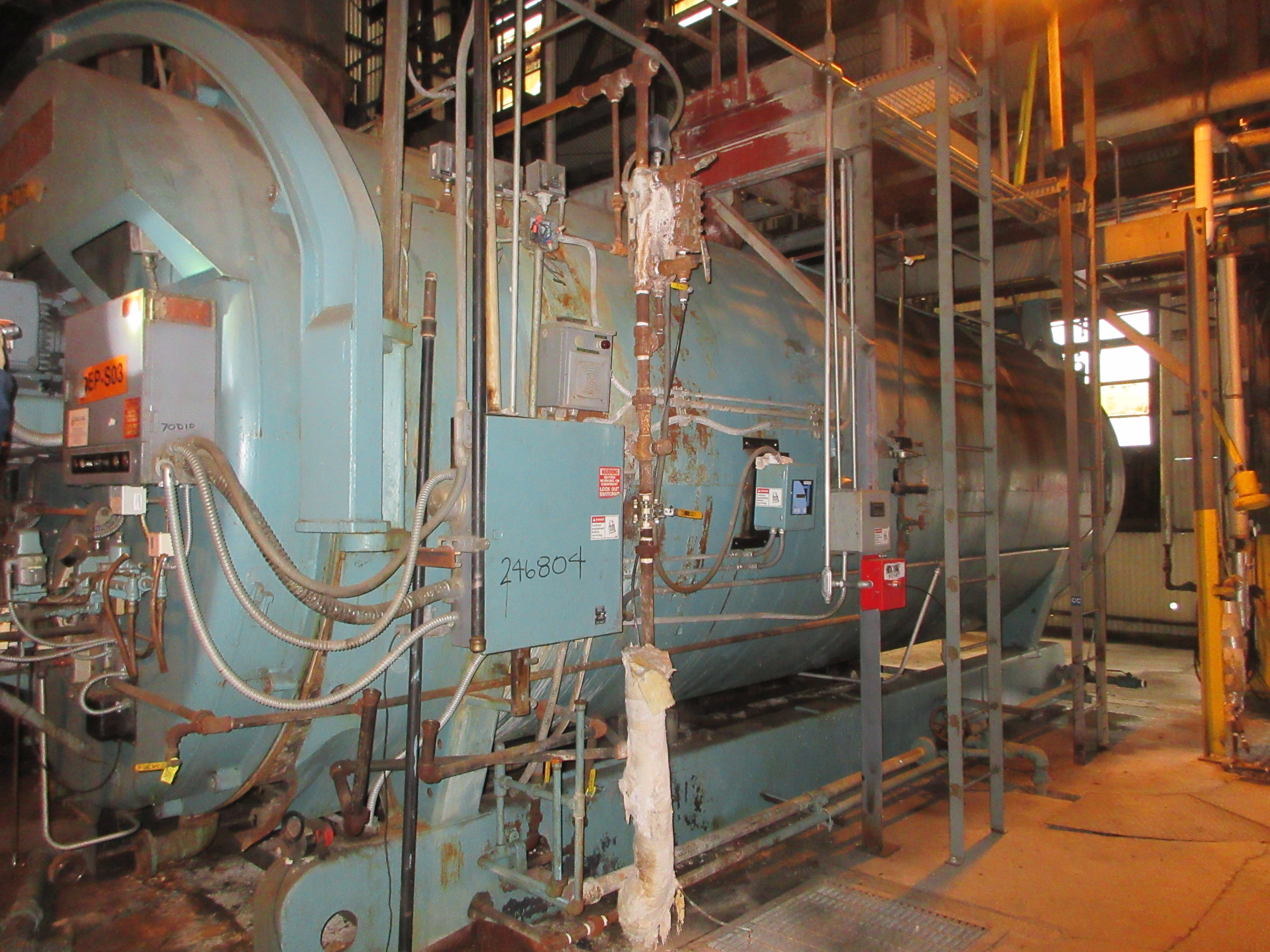  Steam Boiler 10,450 kg/h (23,000 lb/h) Carbon Steel For Sale - IPP# 246804