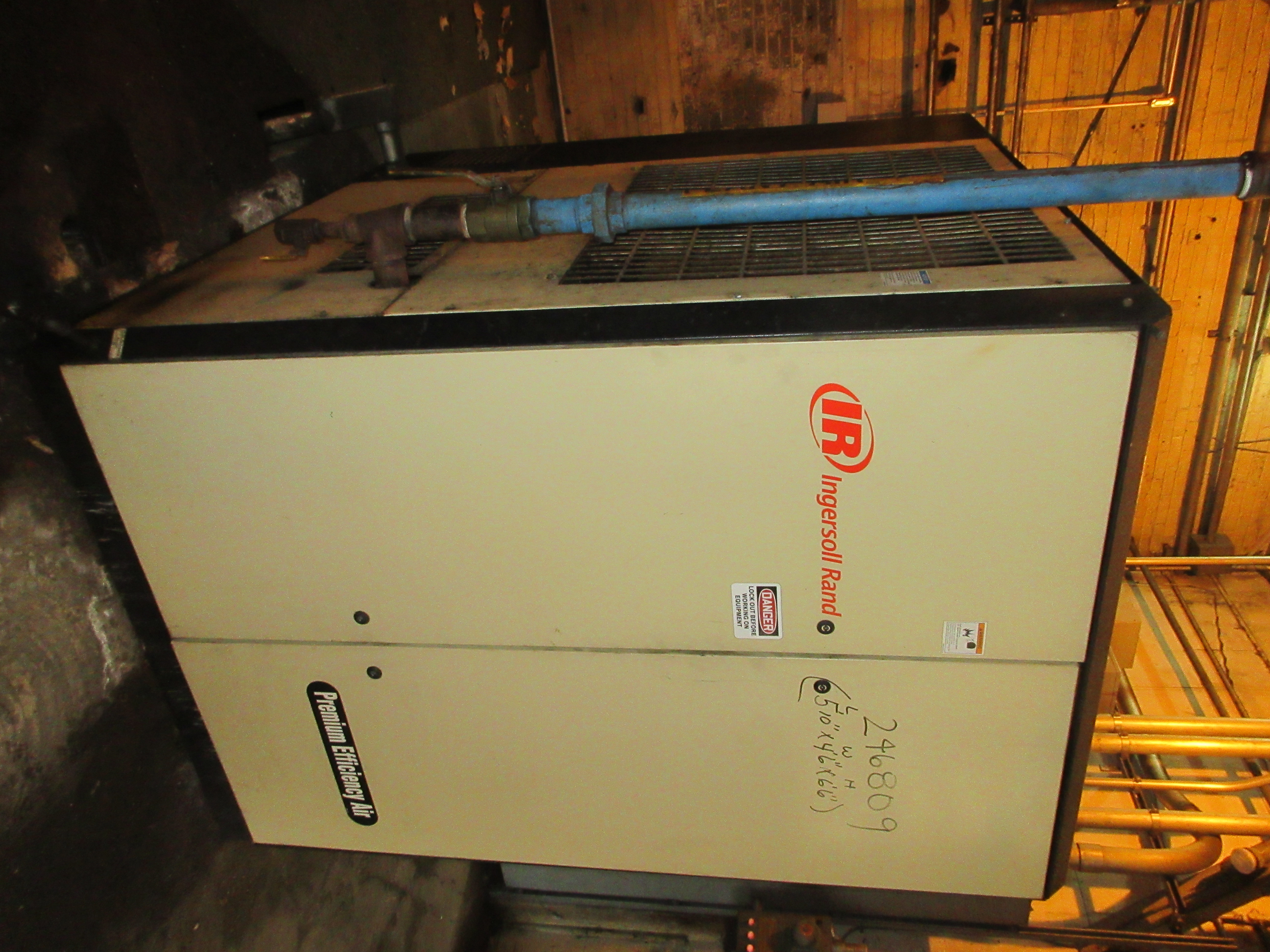 Carbon Steel Ingersoll Rand SSR-EP100 Centrifugal Compressor - IPP# 246810