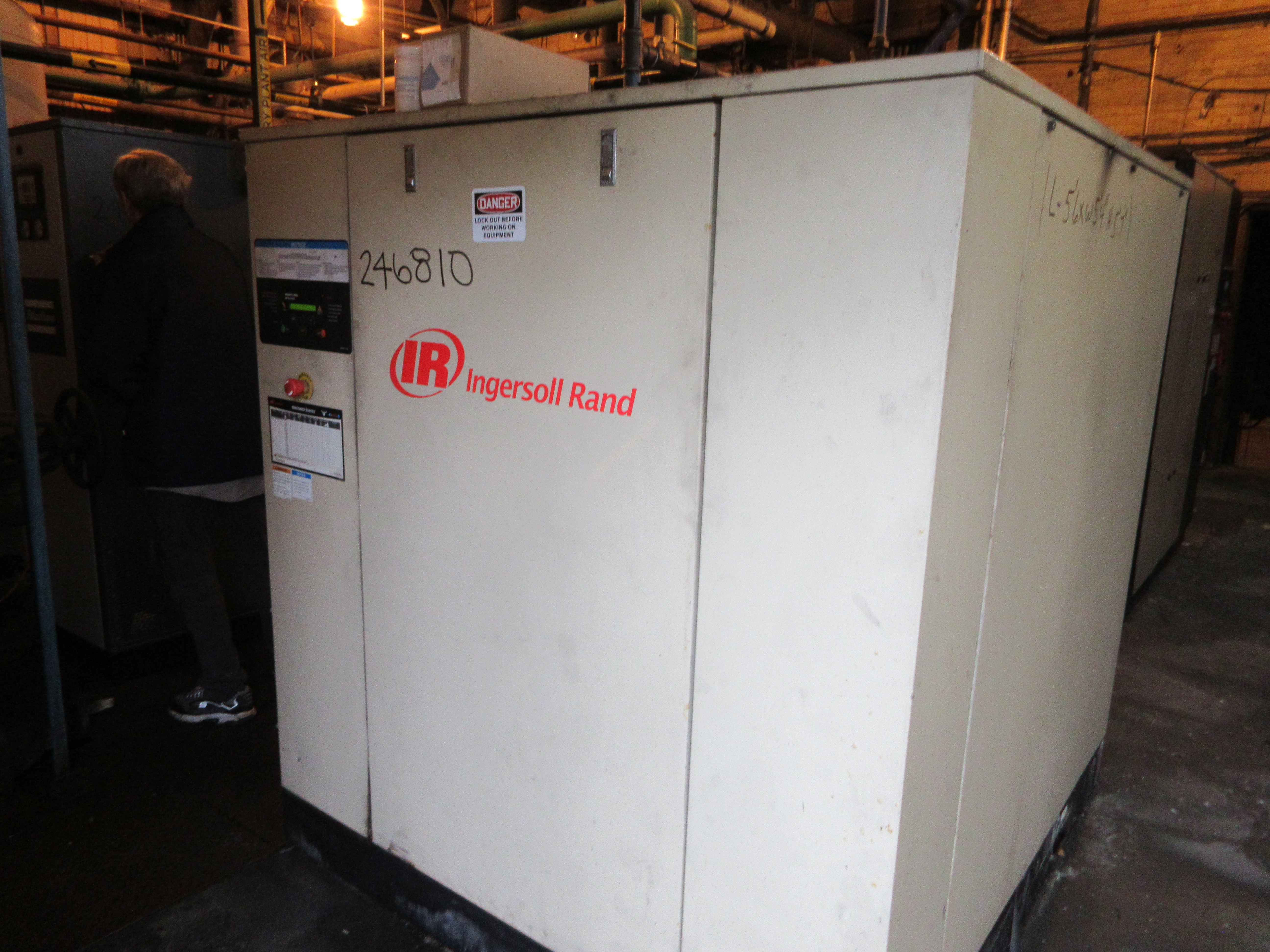 Carbon Steel Ingersoll Rand SSR-EP100 Centrifugal Compressor - IPP# 246810