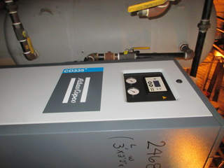 Carbon Steel Atlas Copco CD335+ Refrigerant/Heat Dryer-Air
