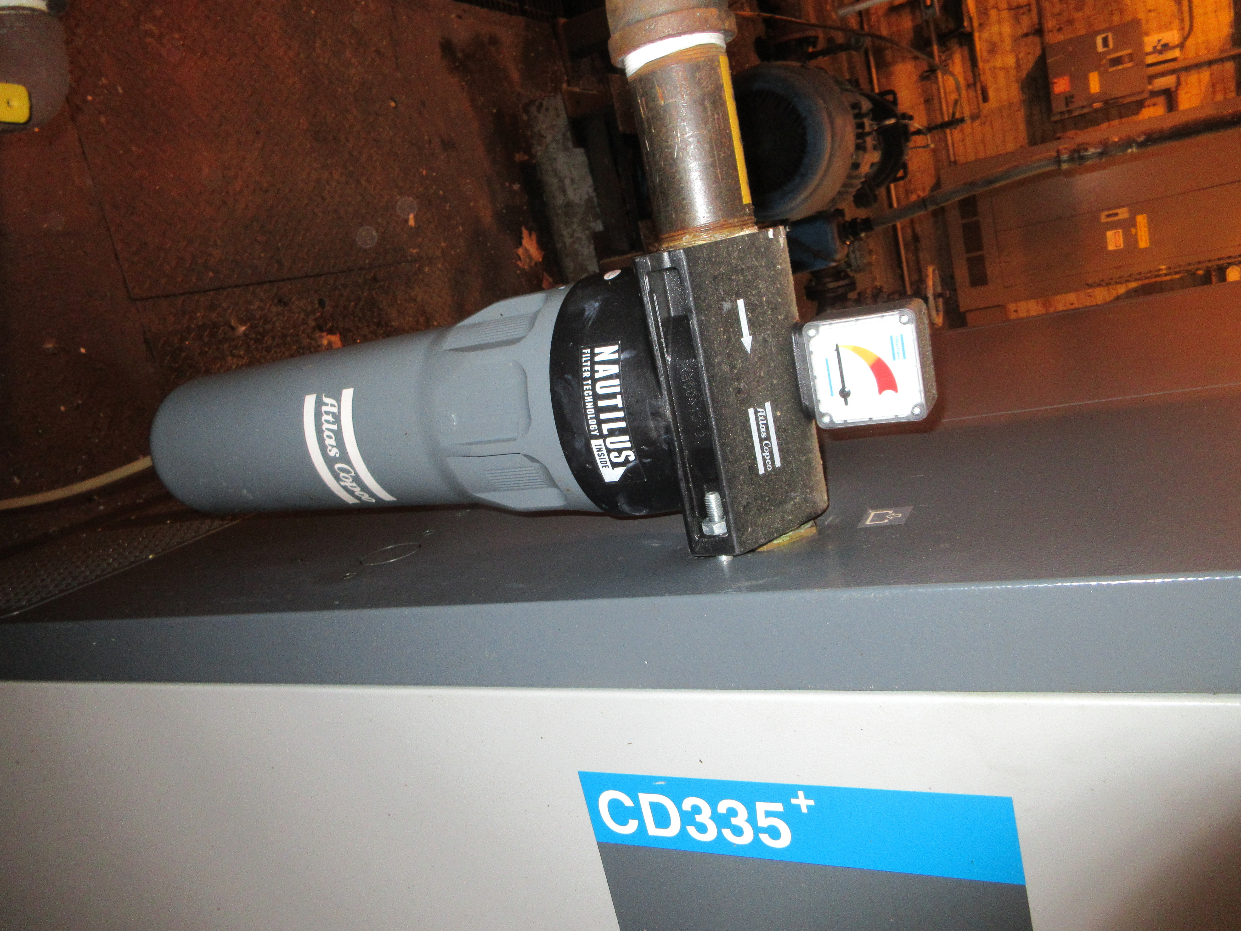 Carbon Steel Atlas Copco CD335+ Refrigerant/Heat Dryer-Air - IPP# 246811