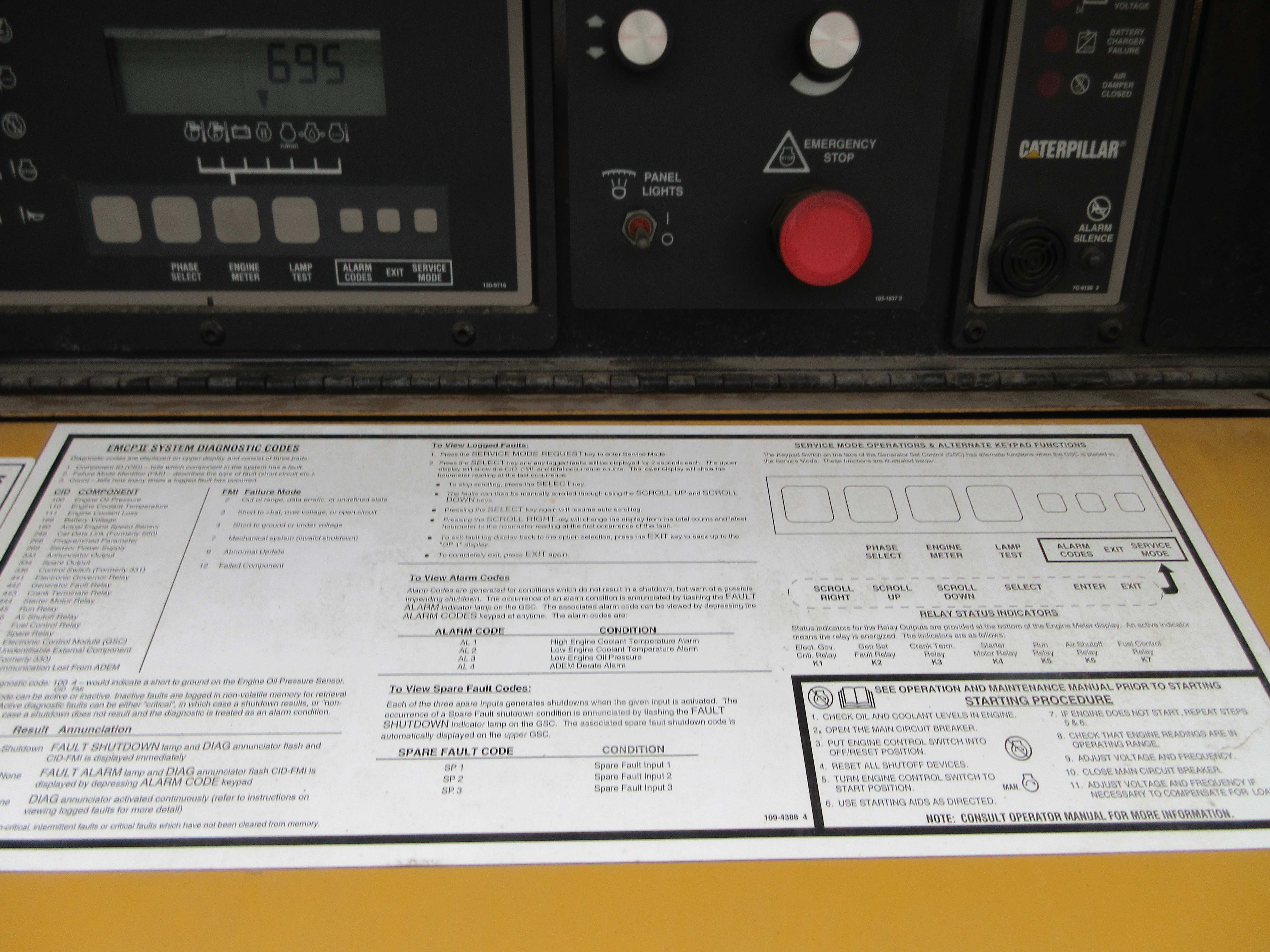 Carbon Steel Caterpillar Inc XQ200 Power Generator - IPP# 246816
