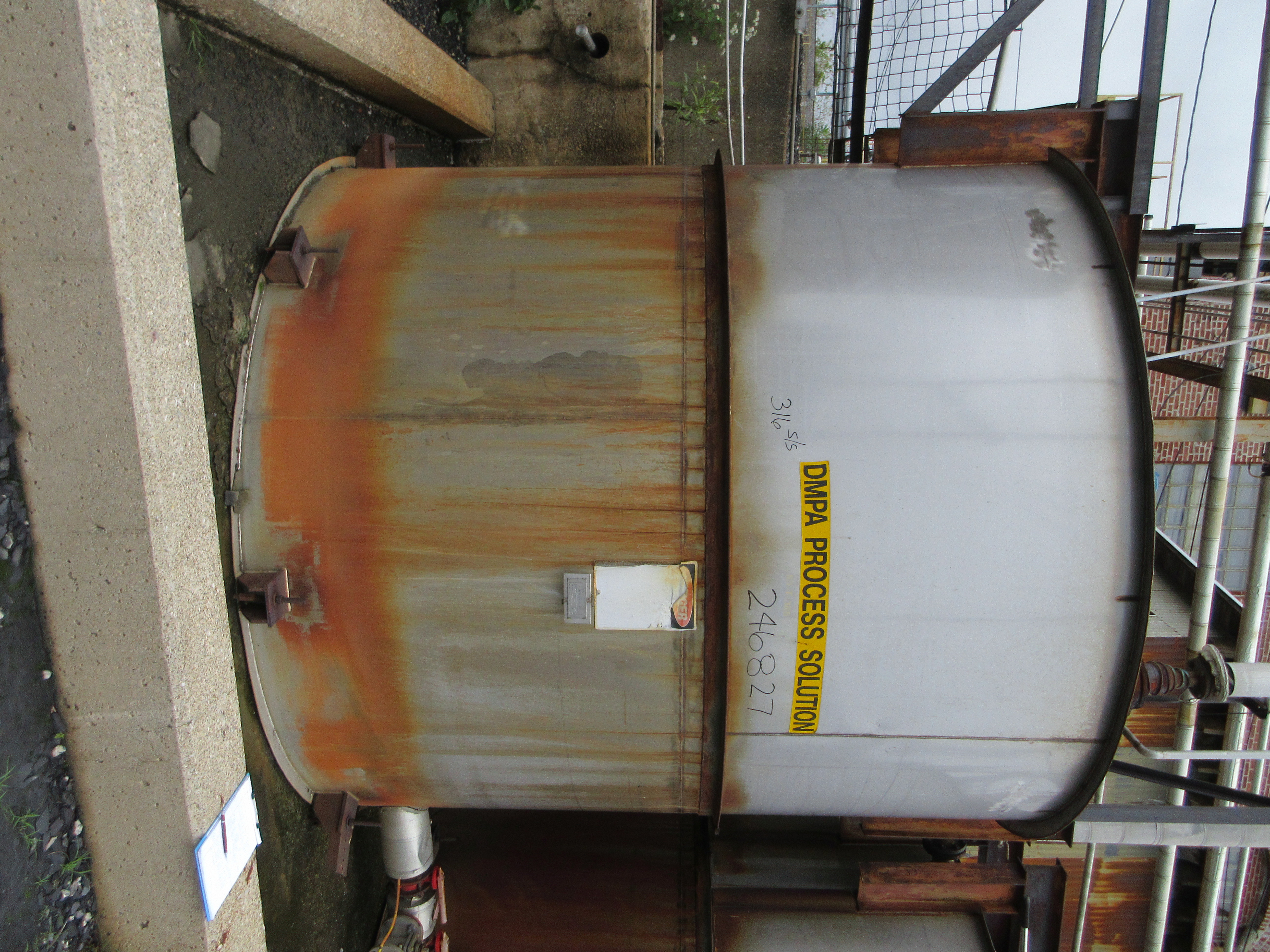 Stainless Steel 316 Piersol-Pine Tank - IPP# 246828