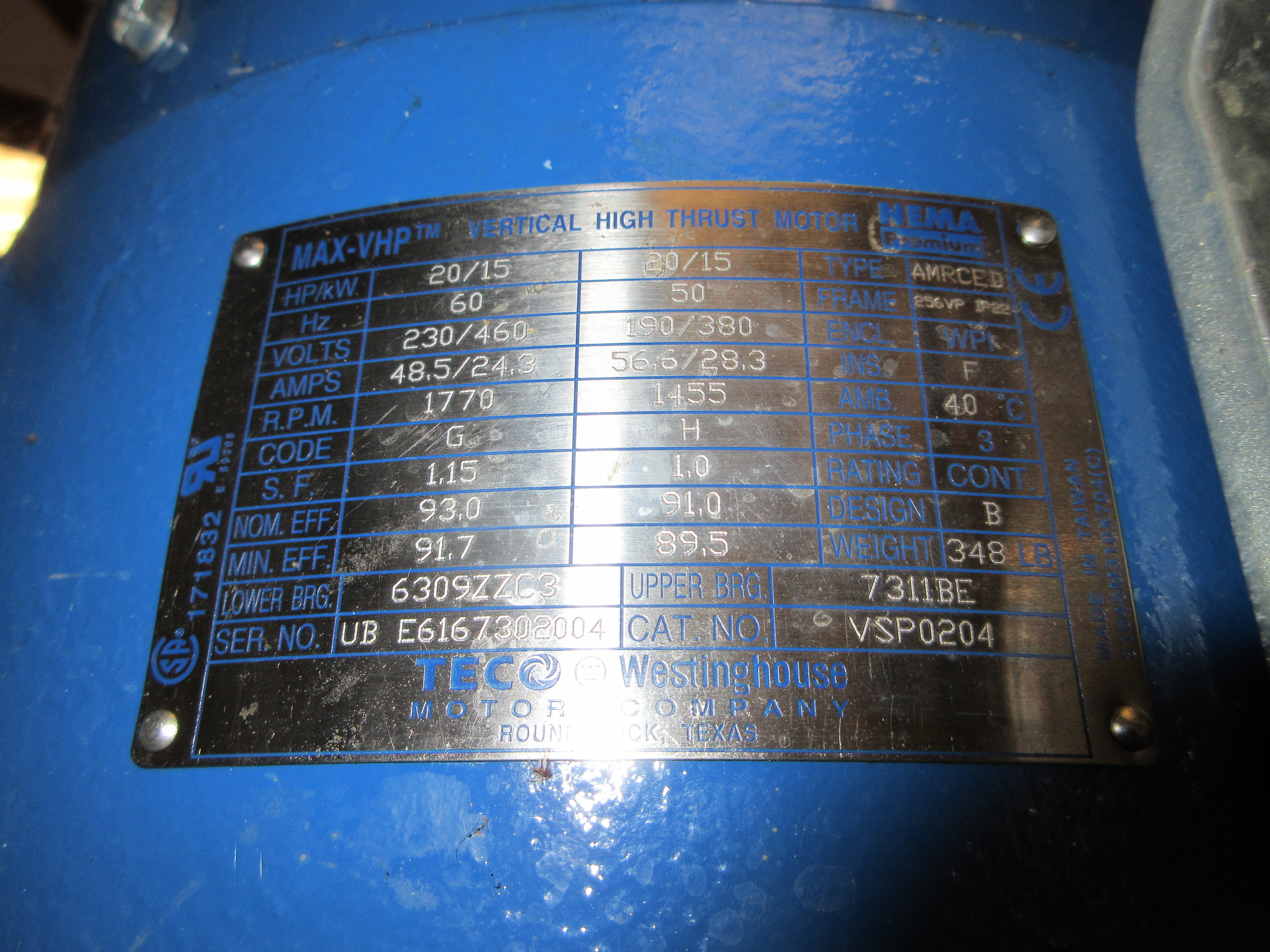  Centrifugal Pump 45.4 m3/h (200 GPM) Carbon Steel For Sale - IPP# 246943