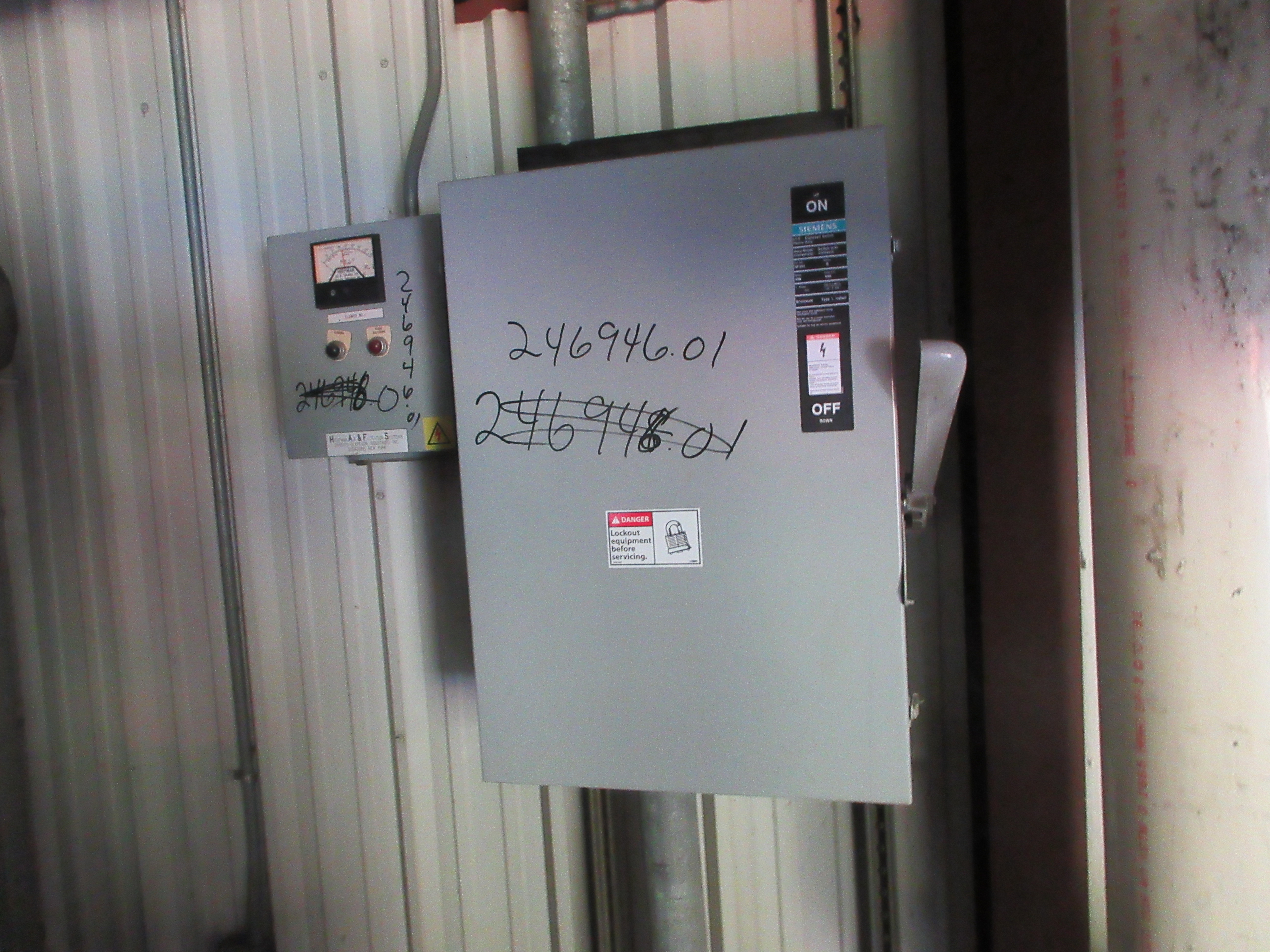  Carbon Steel  Blower 14,442 m3/h (8,500 CFM) For Sale - IPP# 246946