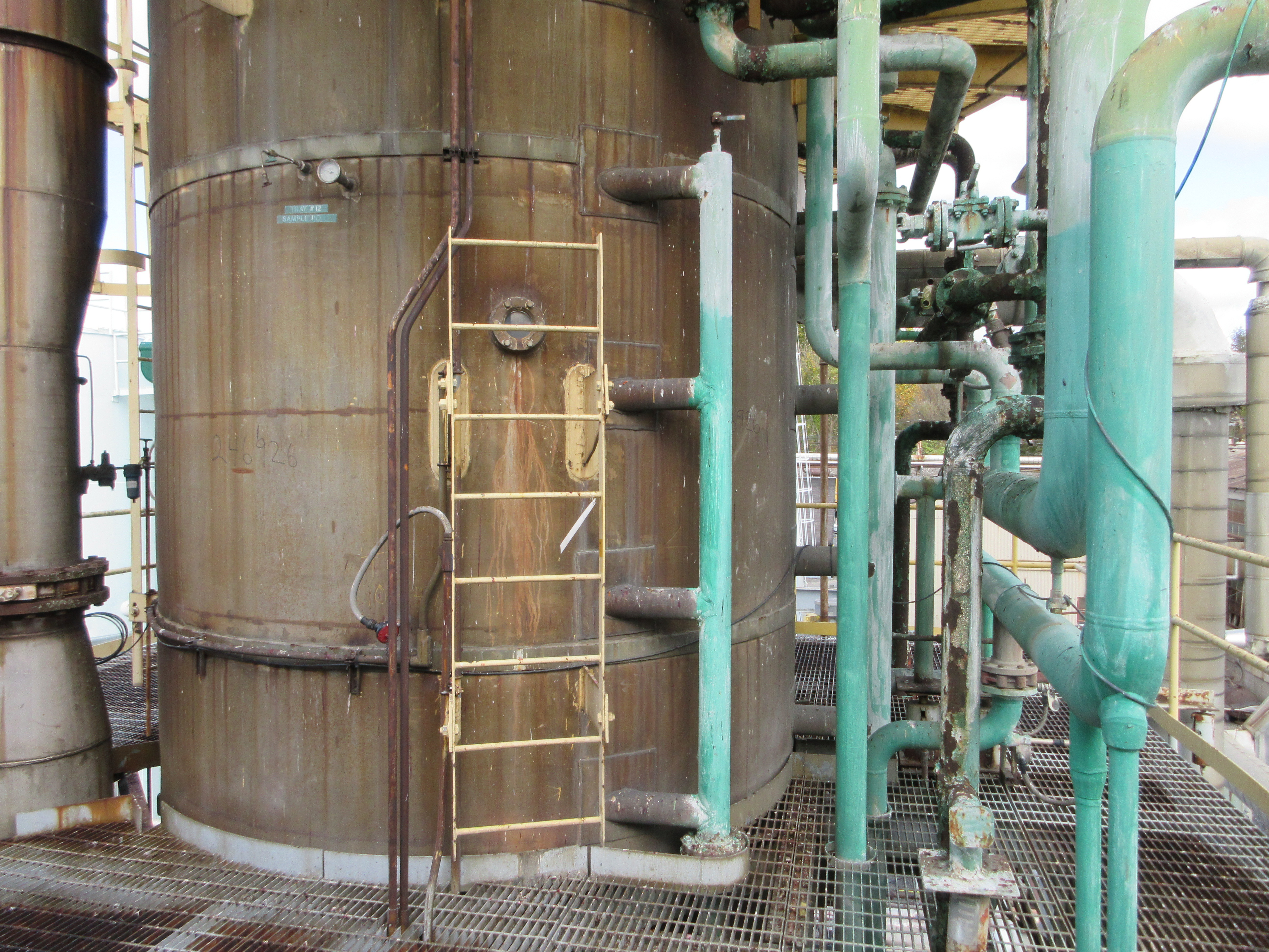  Stainless Steel 304 Tray Column 3,048 mm (120 in) For Sale - IPP# 246926