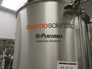 Stainless Steel 304 ThermoFisher HyPerforma SUF0300.4075 Fermenter