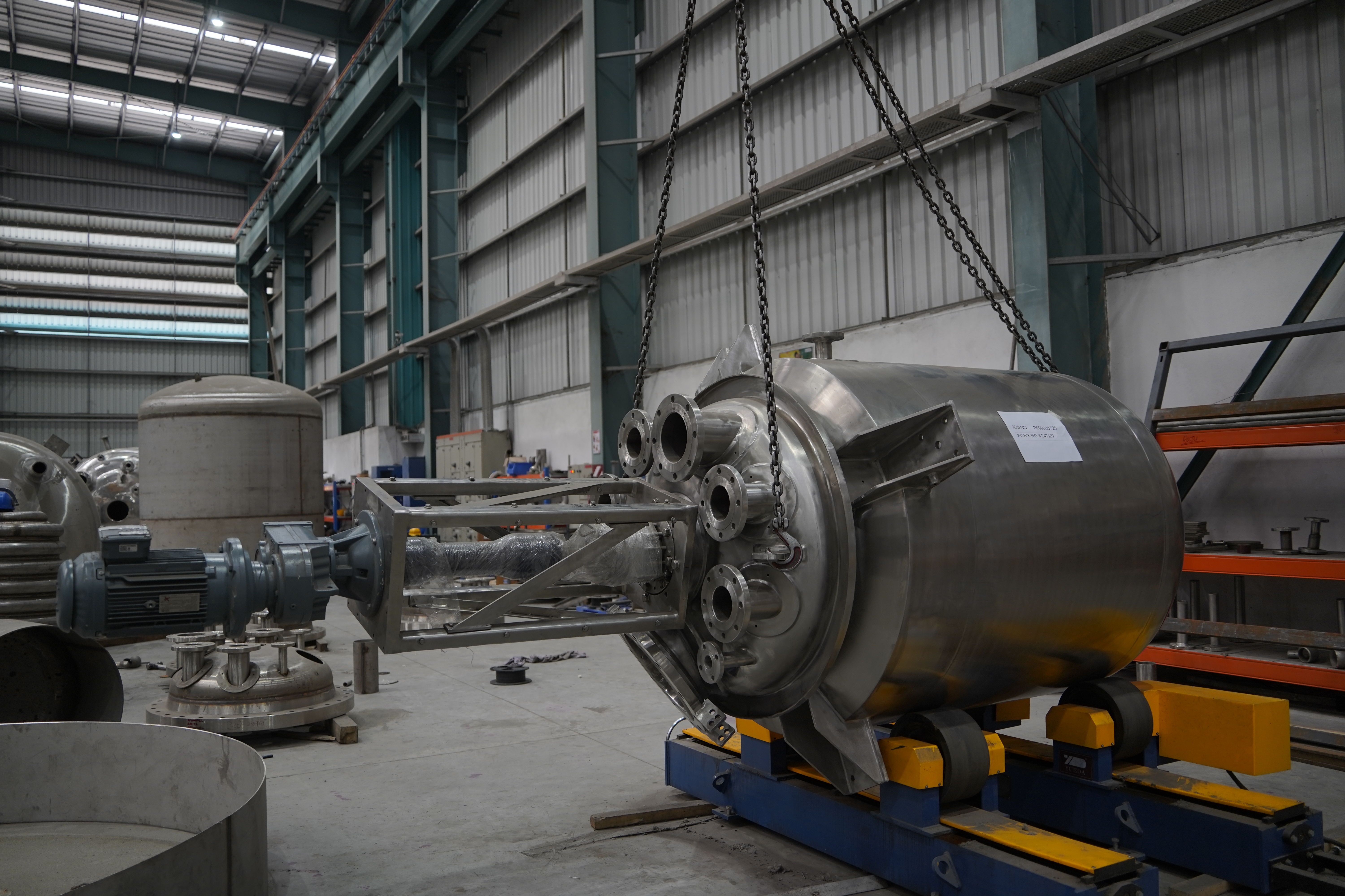 New Stainless Steel 316L Gale Process Solutions Batch-Type Agitated Reactor - IPP# 247107