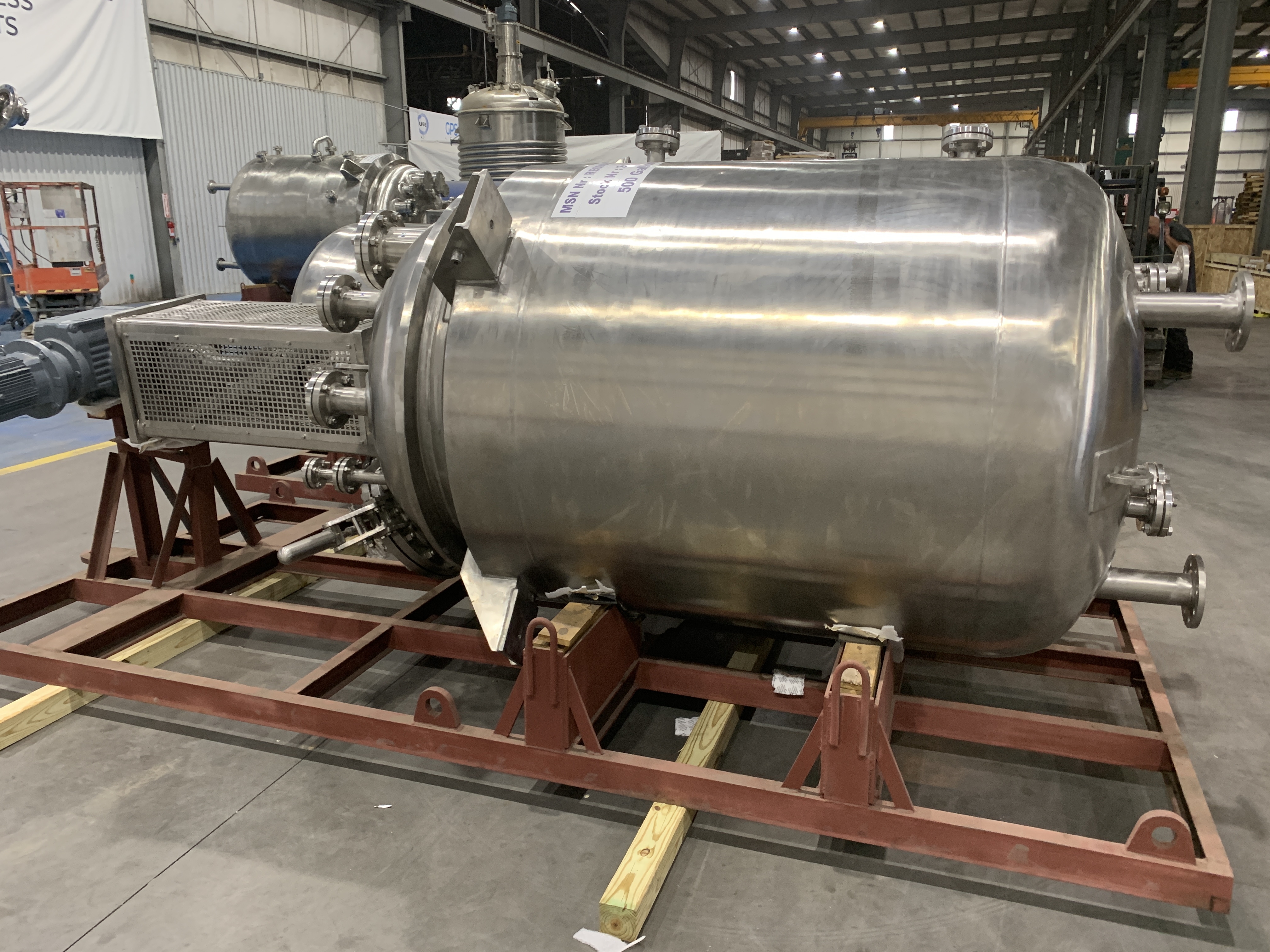 New Stainless Steel 316L Gale Process Solutions Batch-Type Agitated Reactor
