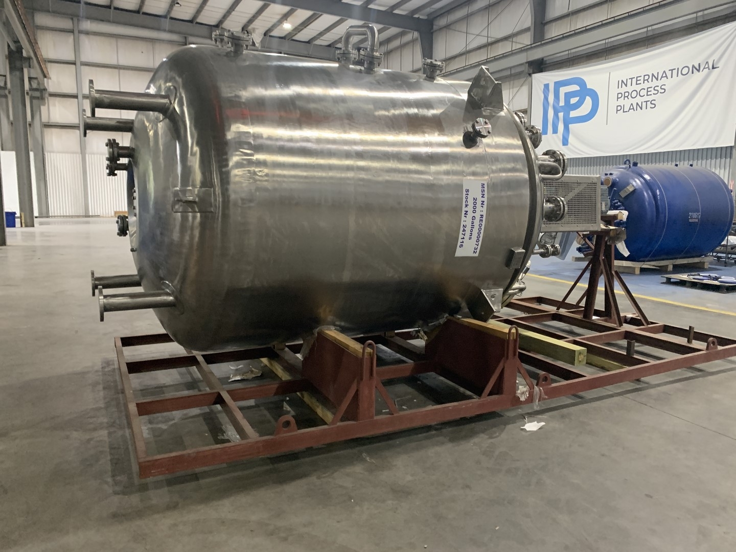 New Stainless Steel 316L Gale Process Solutions Batch-Type Agitated Reactor - IPP# 247116