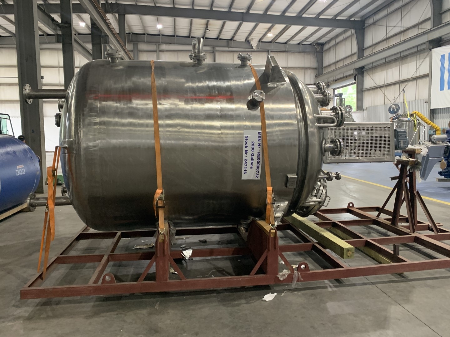 New Stainless Steel 316L Gale Process Solutions Batch-Type Agitated Reactor - IPP# 247116