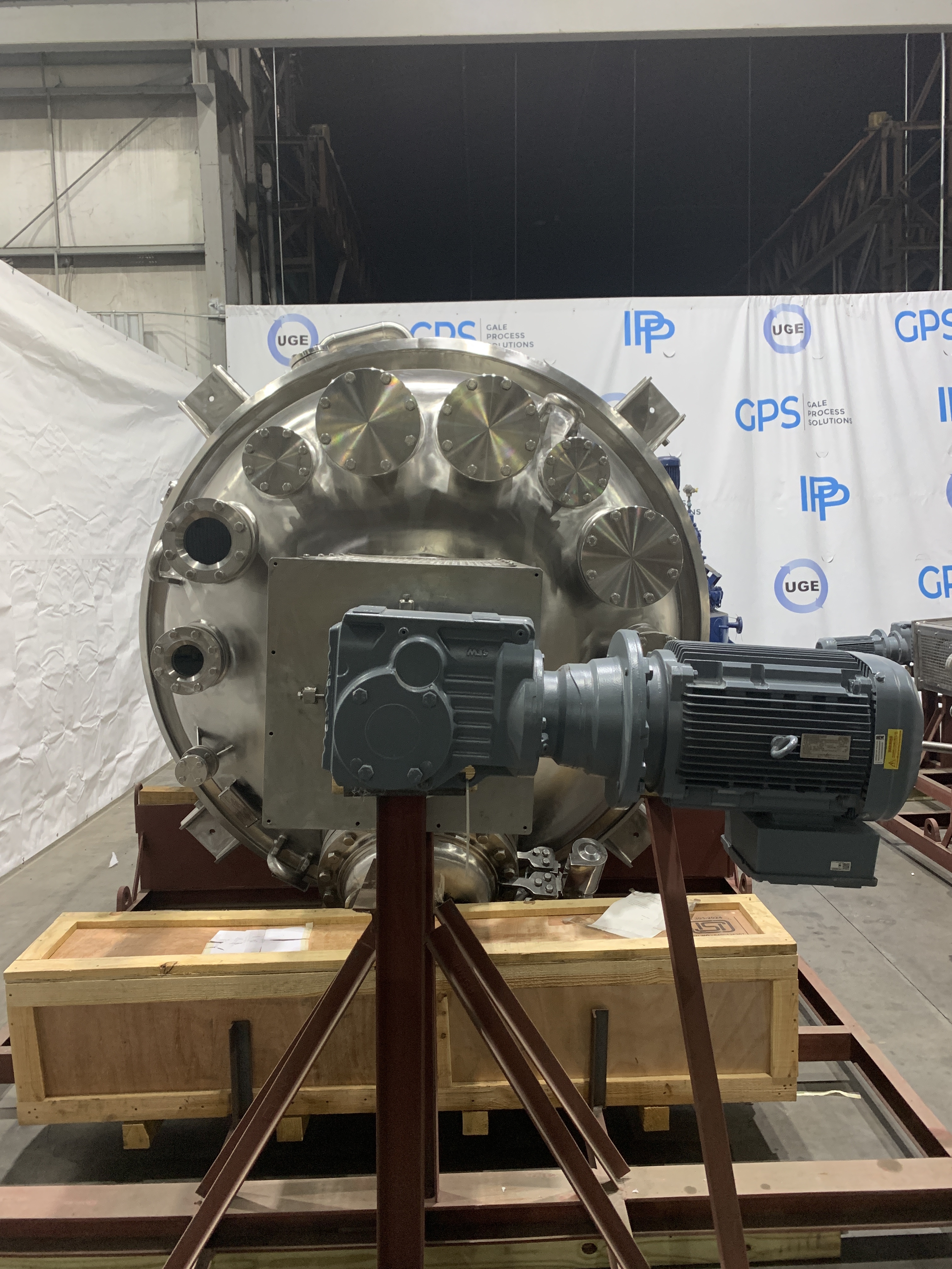 New Stainless Steel 316L Gale Process Solutions Batch-Type Agitated Reactor - IPP# 247118