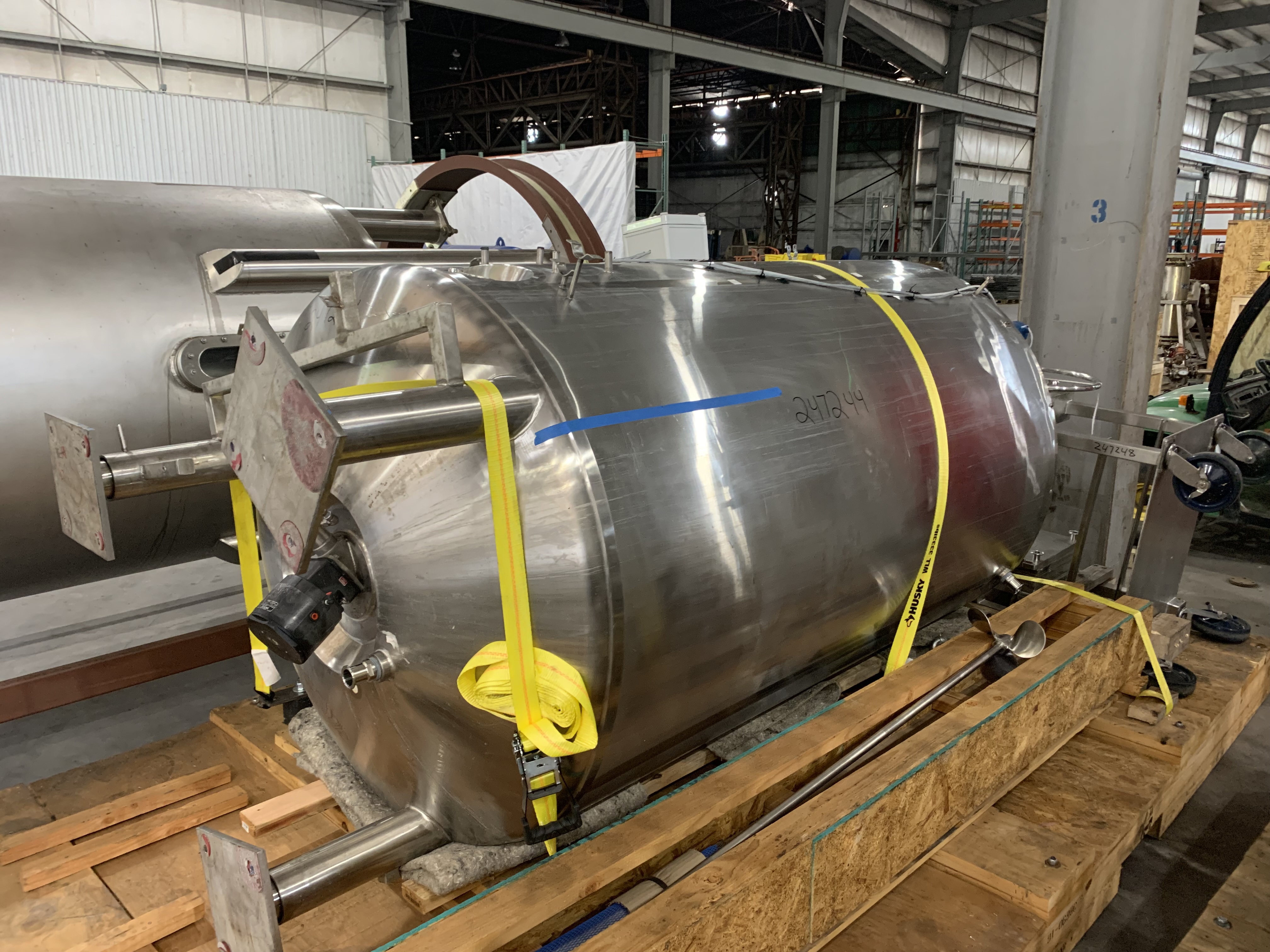Polished Sanitary Stainless Steel 316L Precision Stainless  Batch-Type Agitated Reactor - IPP# 247244