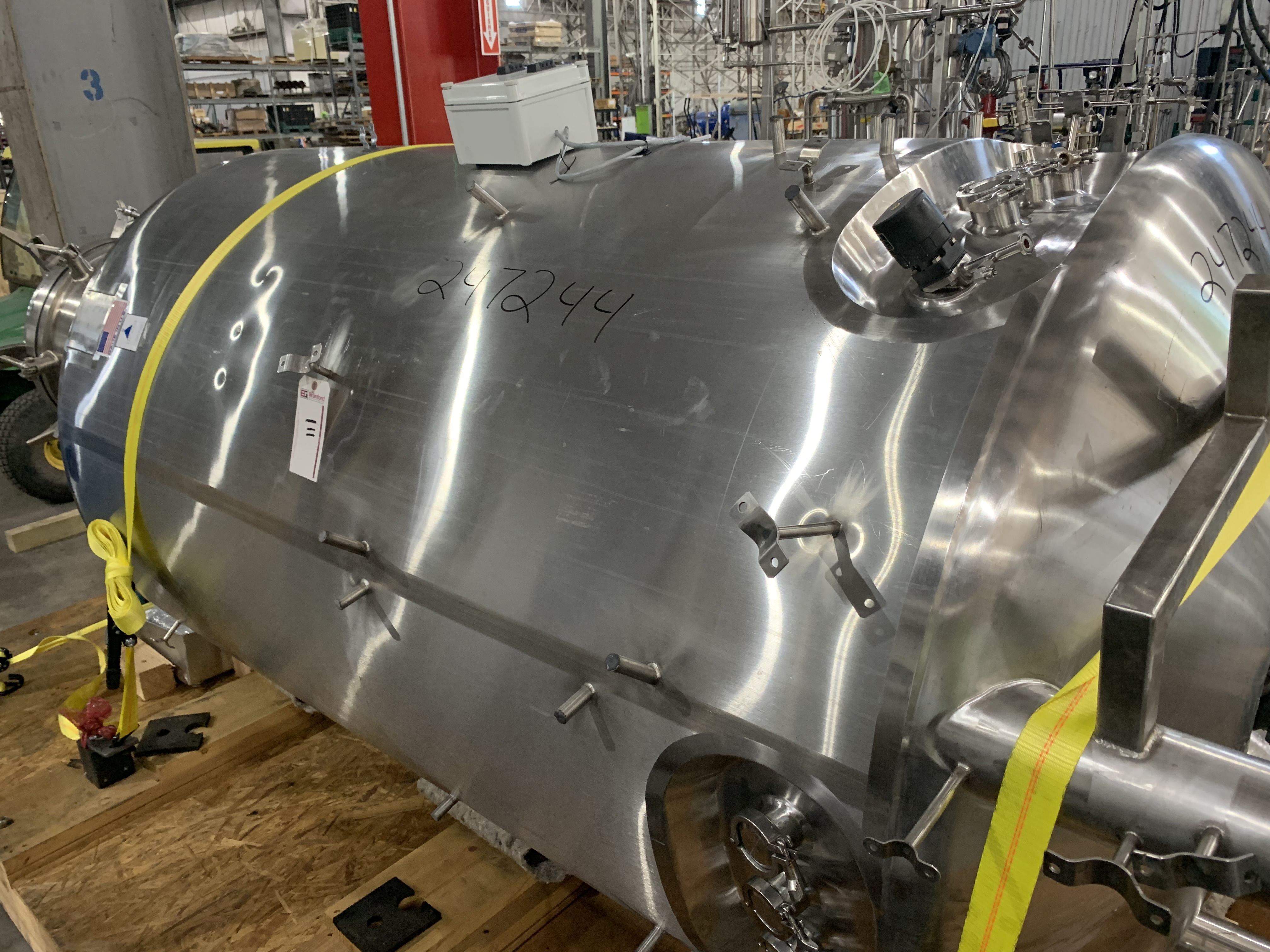 Polished Sanitary Stainless Steel 316L Precision Stainless  Batch-Type Agitated Reactor - IPP# 247244