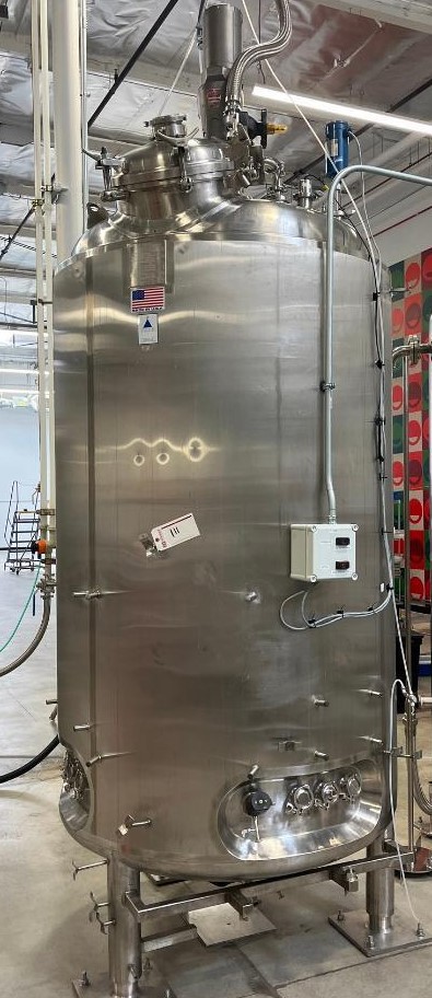 Polished Sanitary Stainless Steel 316L Precision Stainless  Batch-Type Agitated Reactor - IPP# 247244