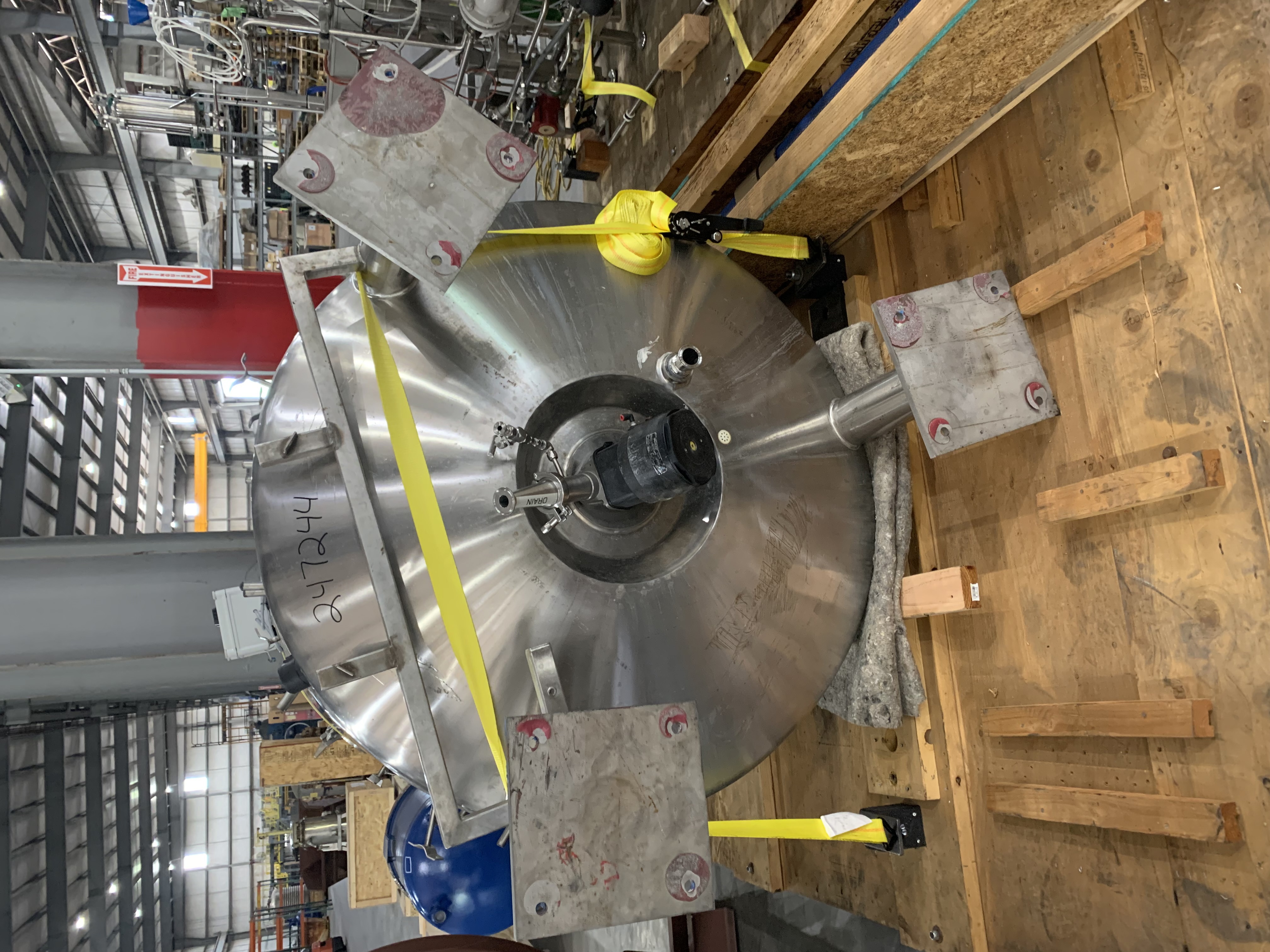 Polished Sanitary Stainless Steel 316L Precision Stainless  Batch-Type Agitated Reactor - IPP# 247244