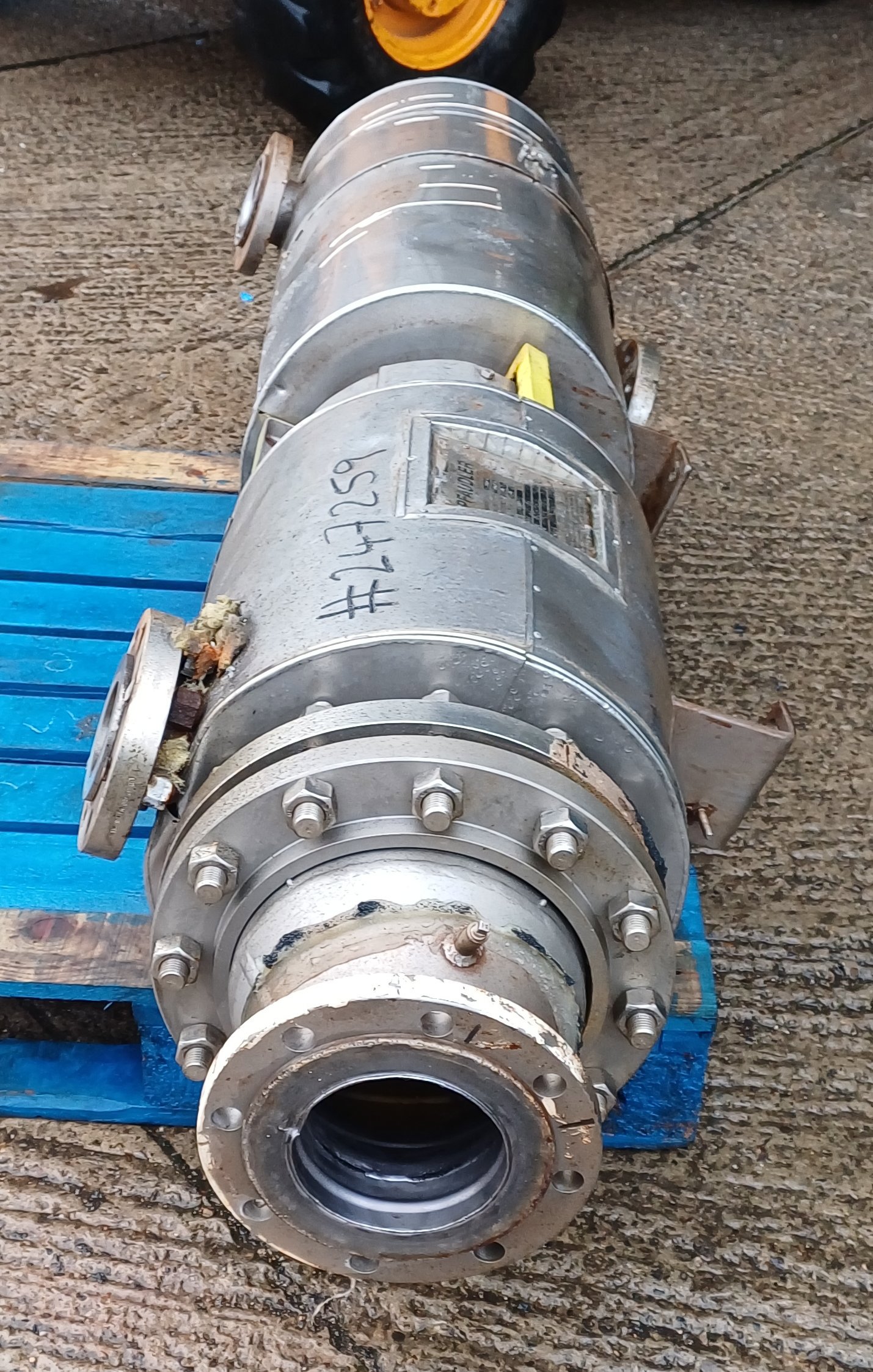 Tantalum  Shell and Tube Heat Exchanger - IPP# 247259