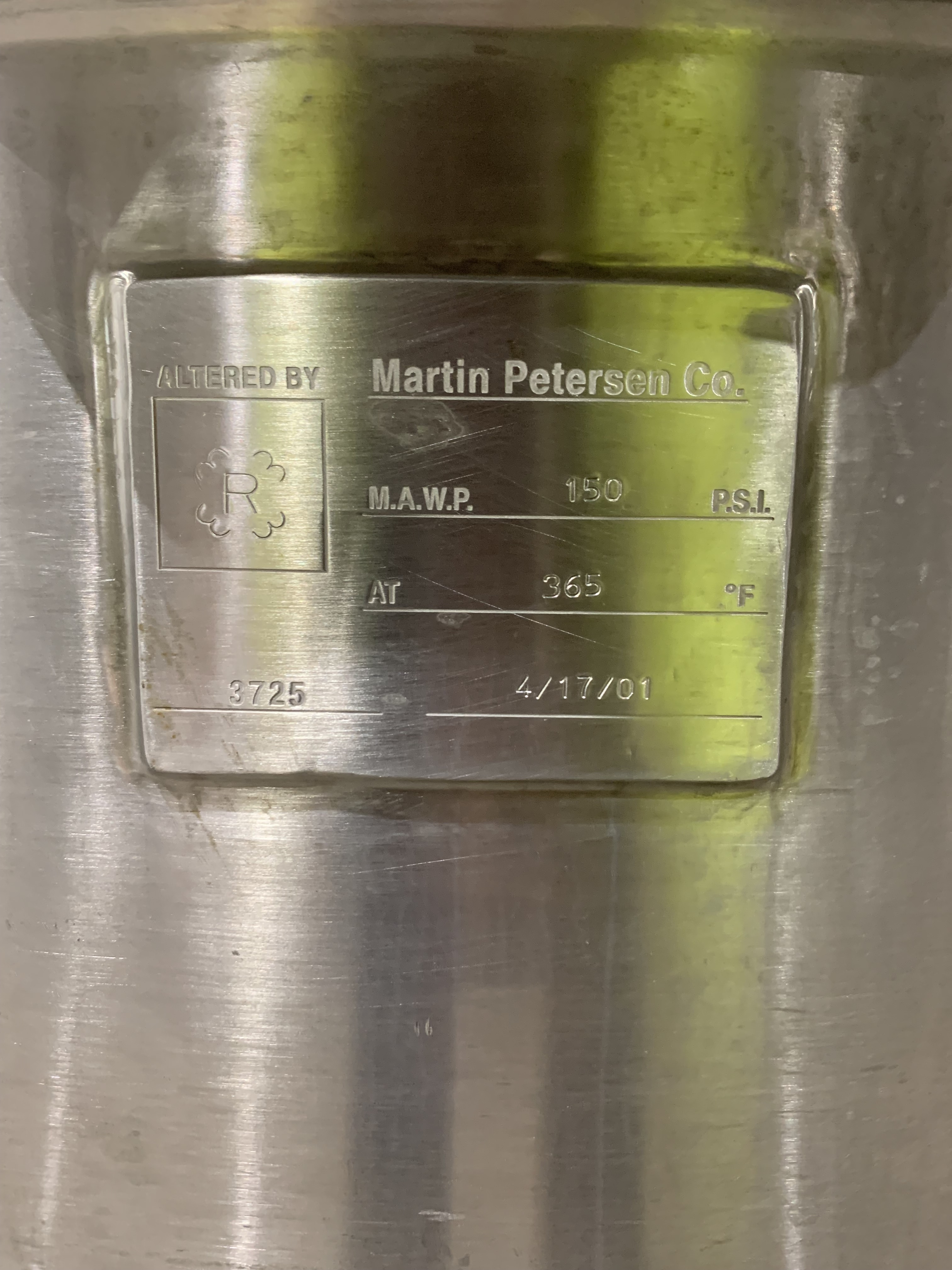 Stainless Steel 316 Northland Stainless Batch-Type Agitated Reactor - IPP# 247313