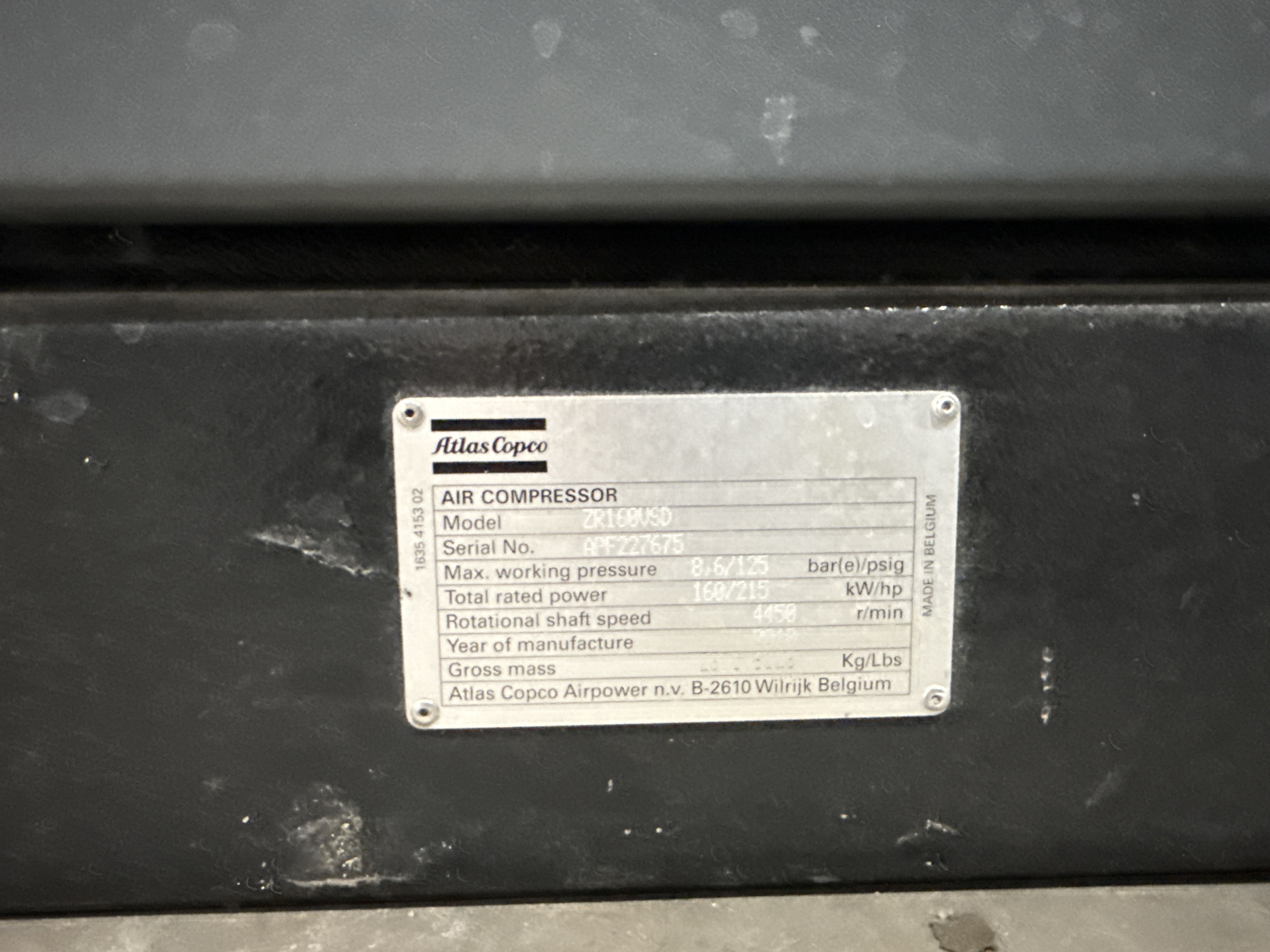 Centrifugal Compressor - IPP# 247406