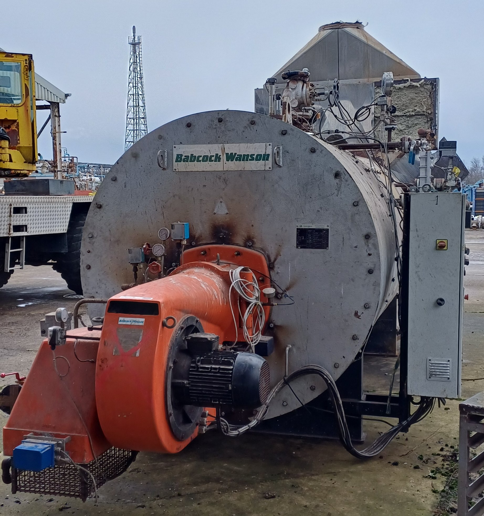 Carbon Steel  Babcock Wanson Steam Boiler - IPP# 248078