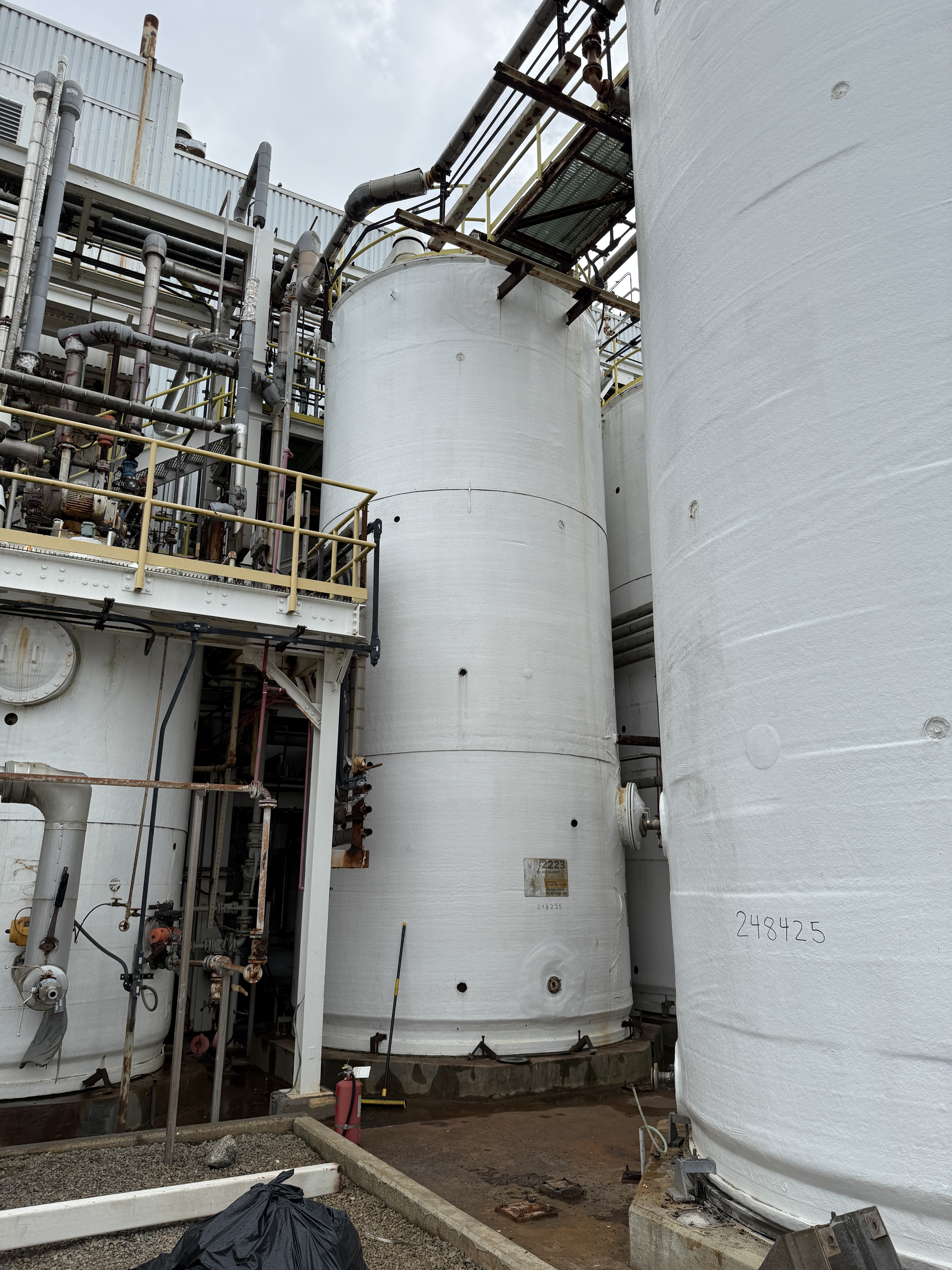 78 ft2 Fiberglass Crystallizer/Evaporator with Titanium Coil - IPP# 248255