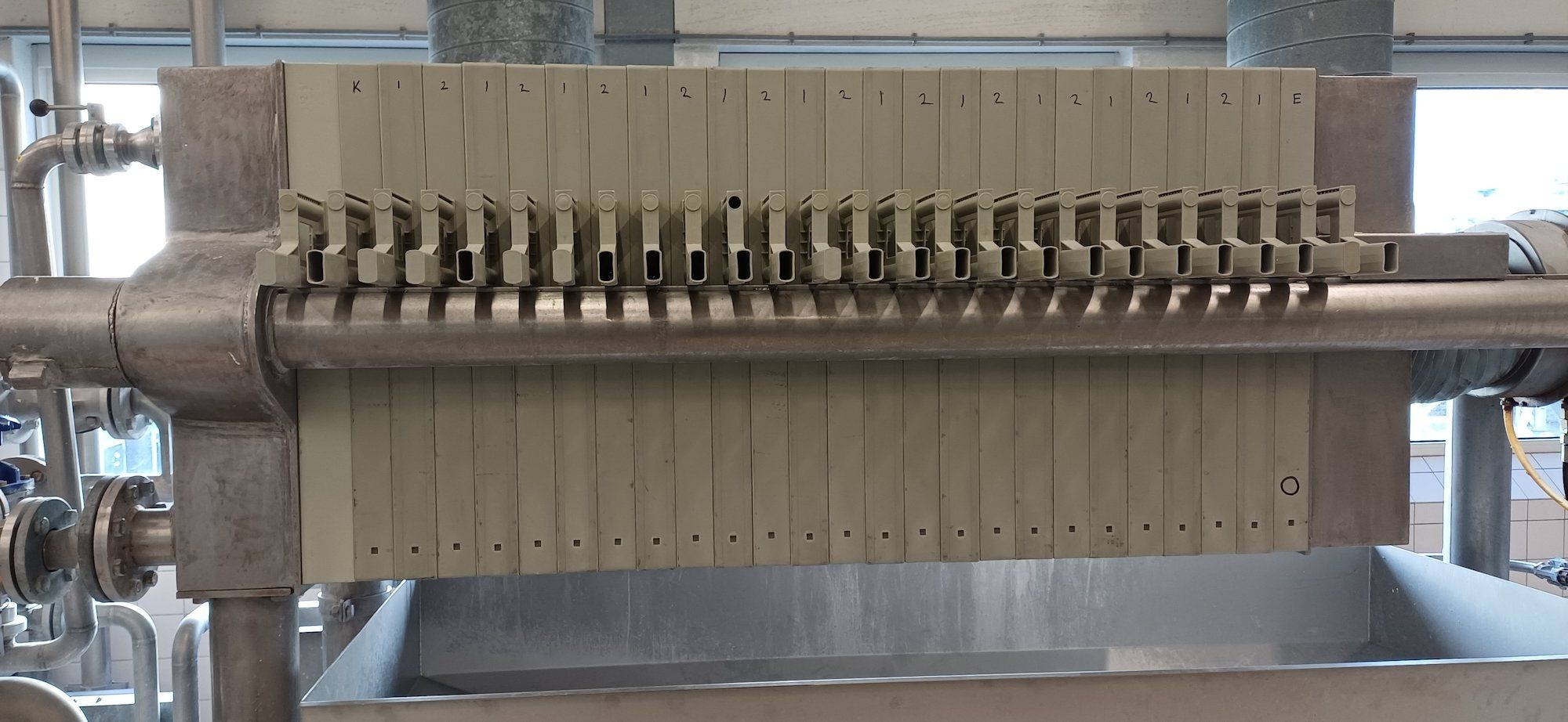 Polypropylene  1100 x 1100mm Membrane Filter Press - IPP# 248267