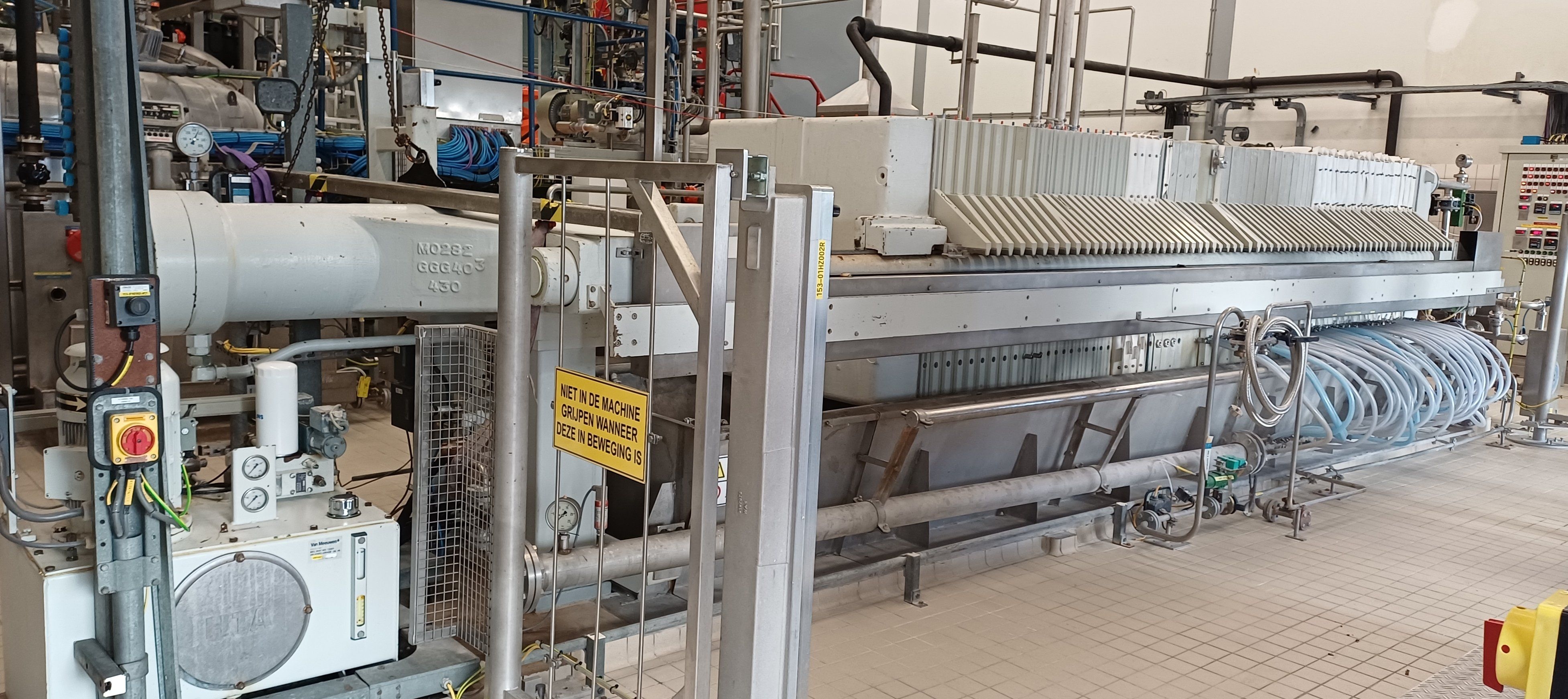 Polypropylene 1200mm x 1200mm Membrane Filter Press - IPP# 248266