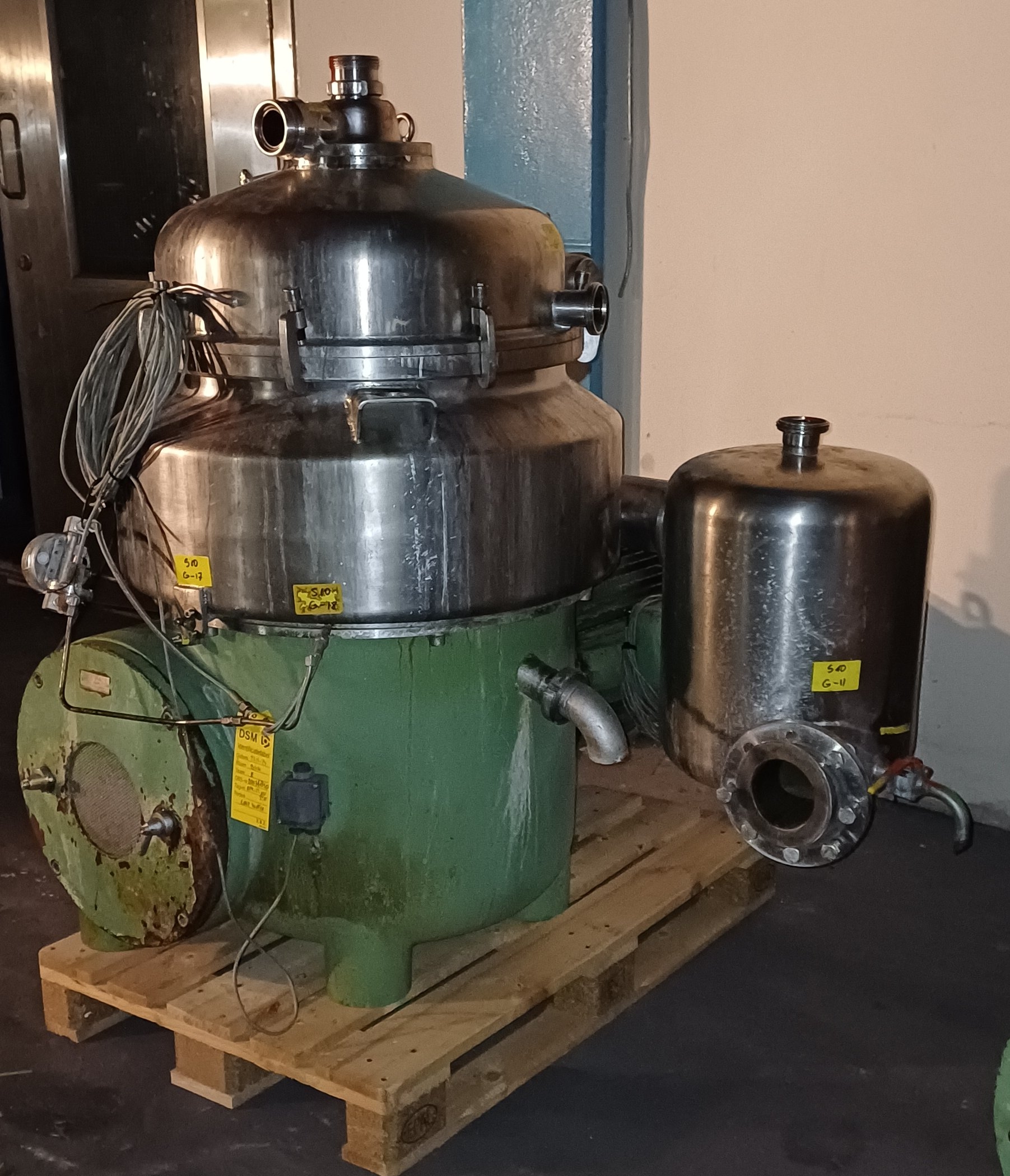 Stainless Steel 316L Westfalia HDB 75-06-016 Disc Bowl Centrifuge - IPP# 248277