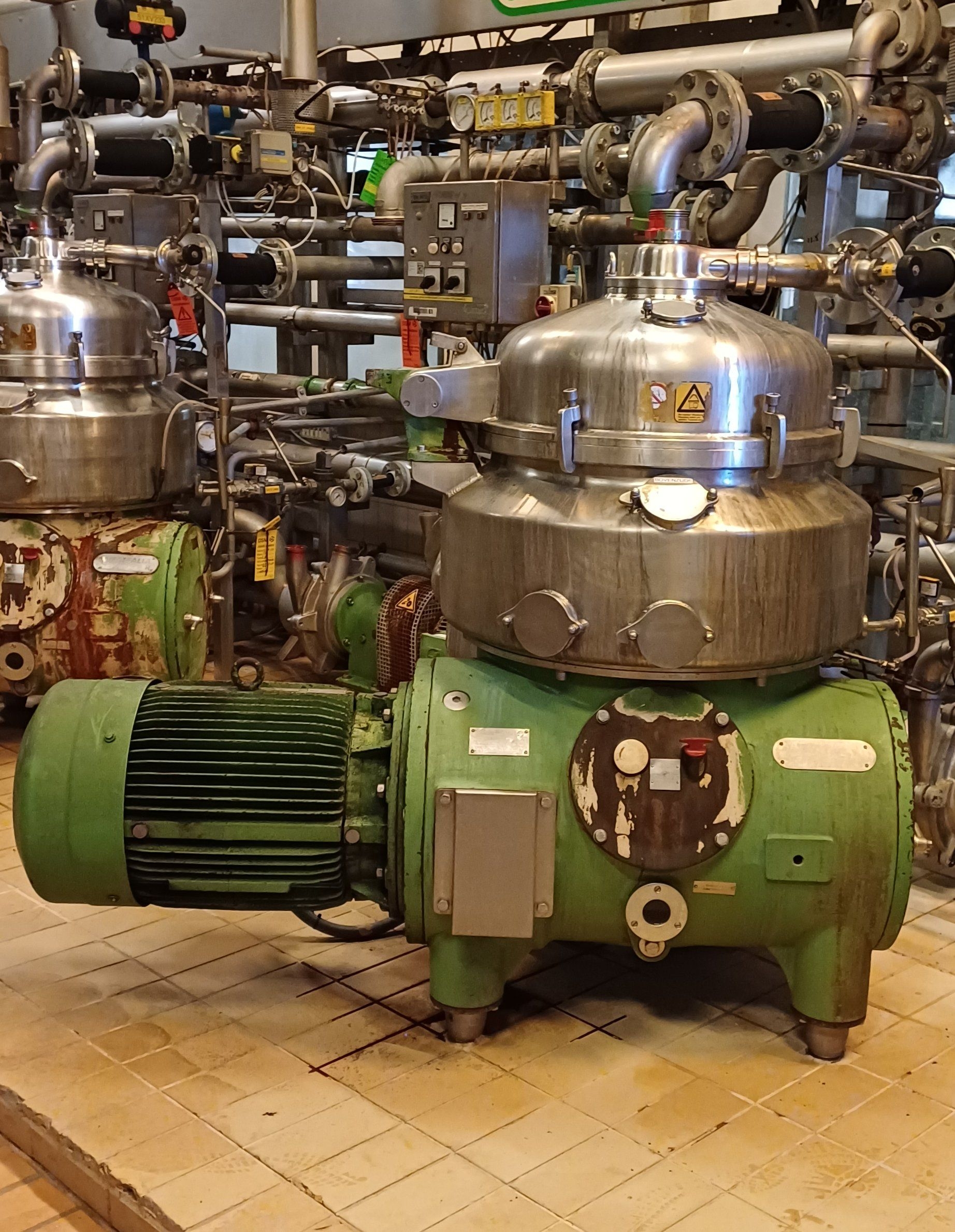 Stainless Steel 316L Westfalia HDB 75-06-016 Disc Bowl Centrifuge - IPP# 248277