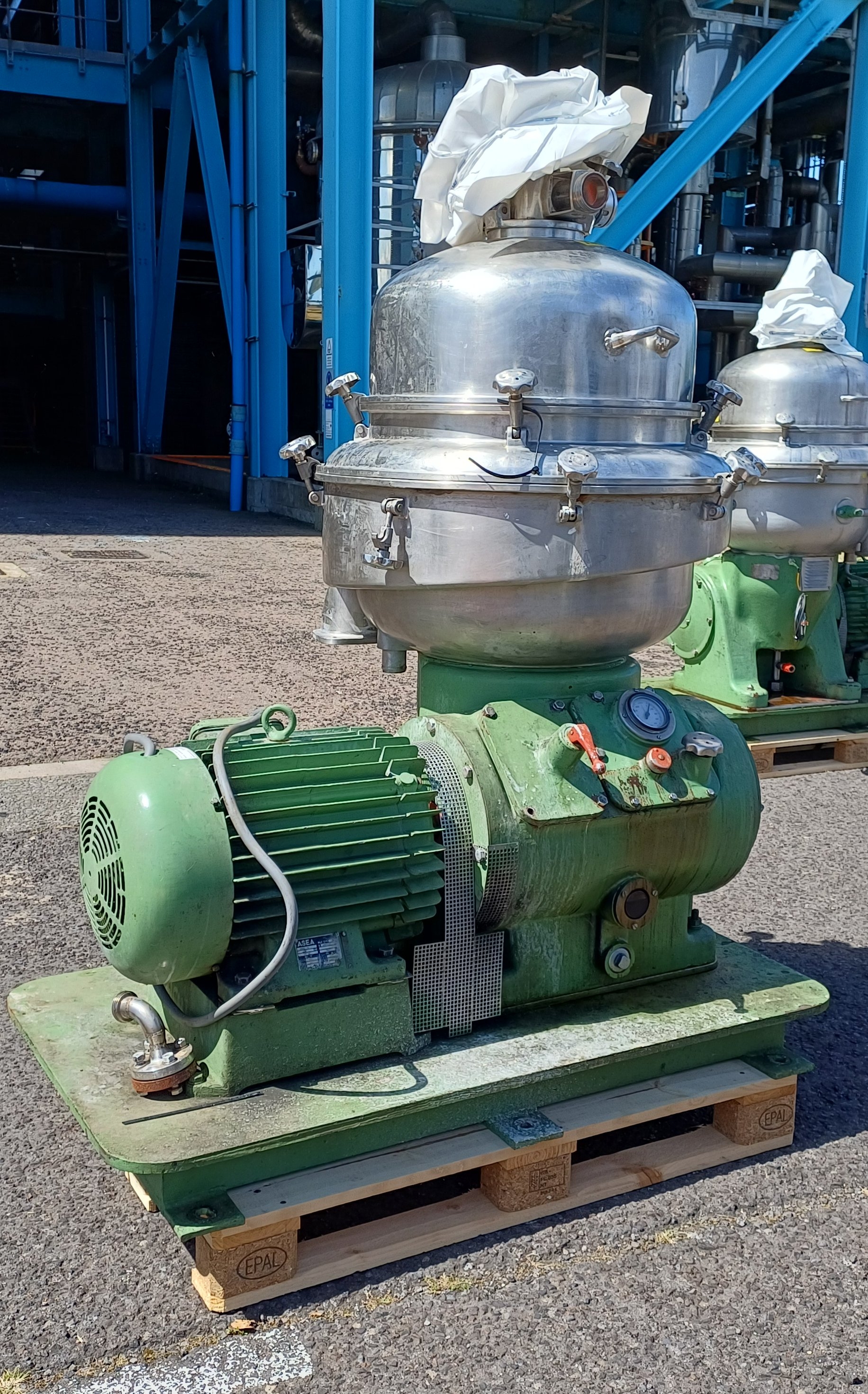 Stainless Steel 316L Alfa Laval HMBRPX 213-35S Disc Bowl Centrifuge - IPP# 248275
