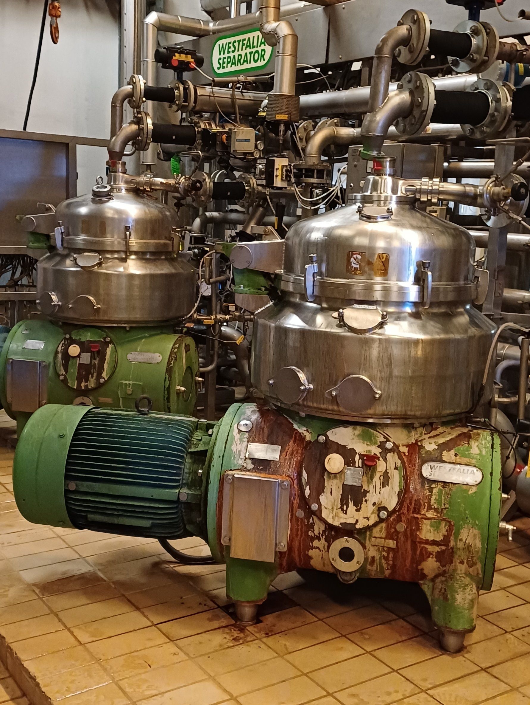 Stainless Steel 316L Westfalia HDB 75-06-016 Disc Bowl Centrifuge - IPP# 248276