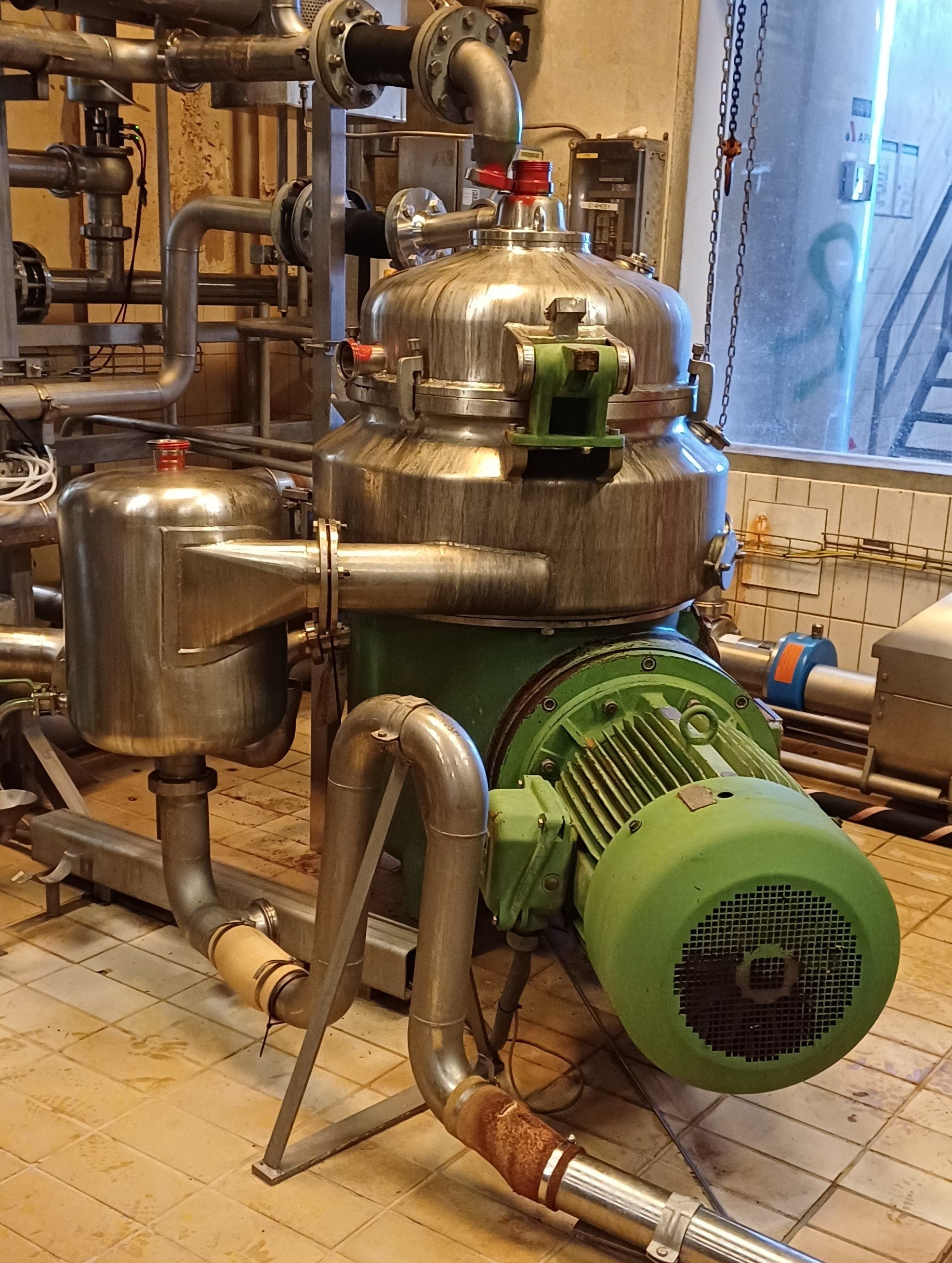 Stainless Steel 316L Westfalia HDB 75-06-016 Disc Bowl Centrifuge - IPP# 248278