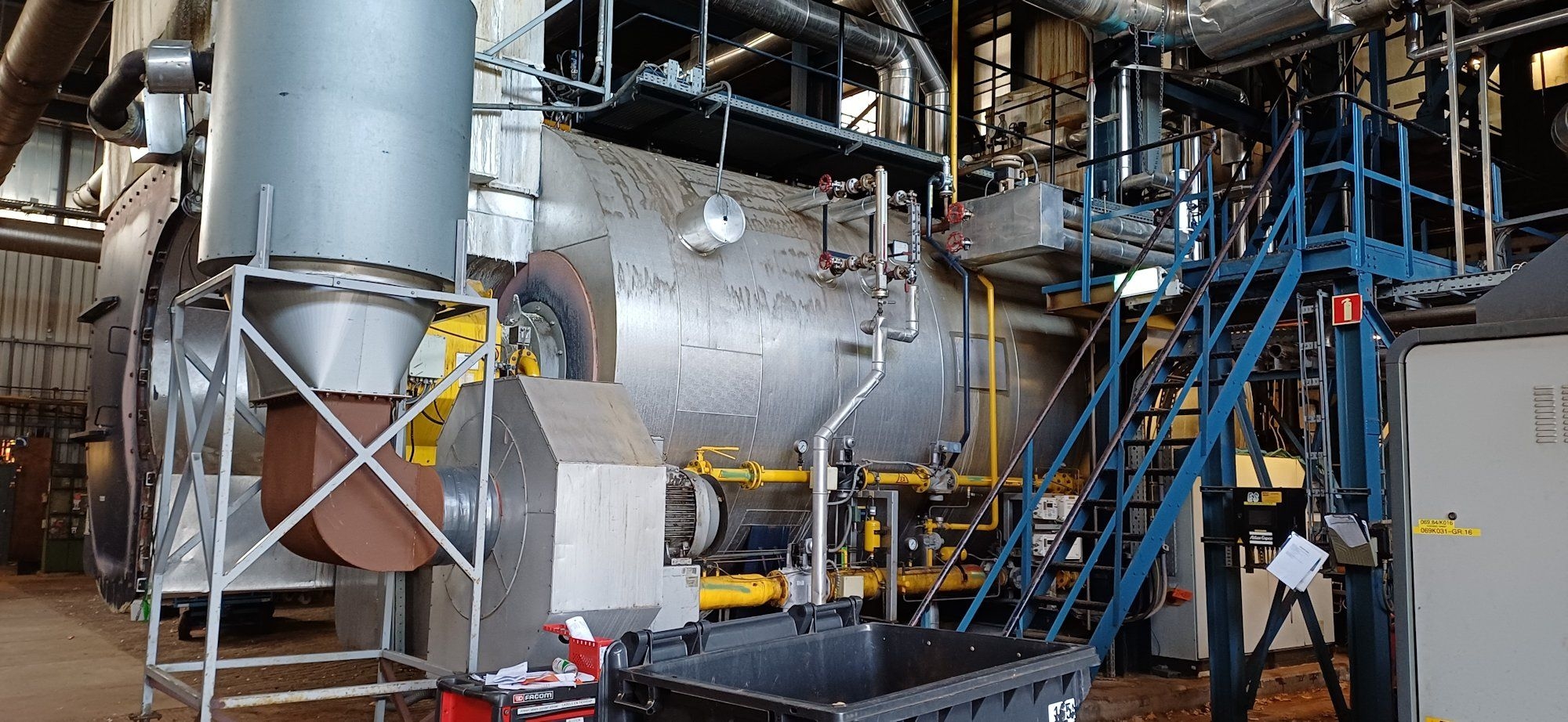 Carbon Steel HKB Ketelbouw SHP-E25000-019 Steam Boiler - IPP# 248282