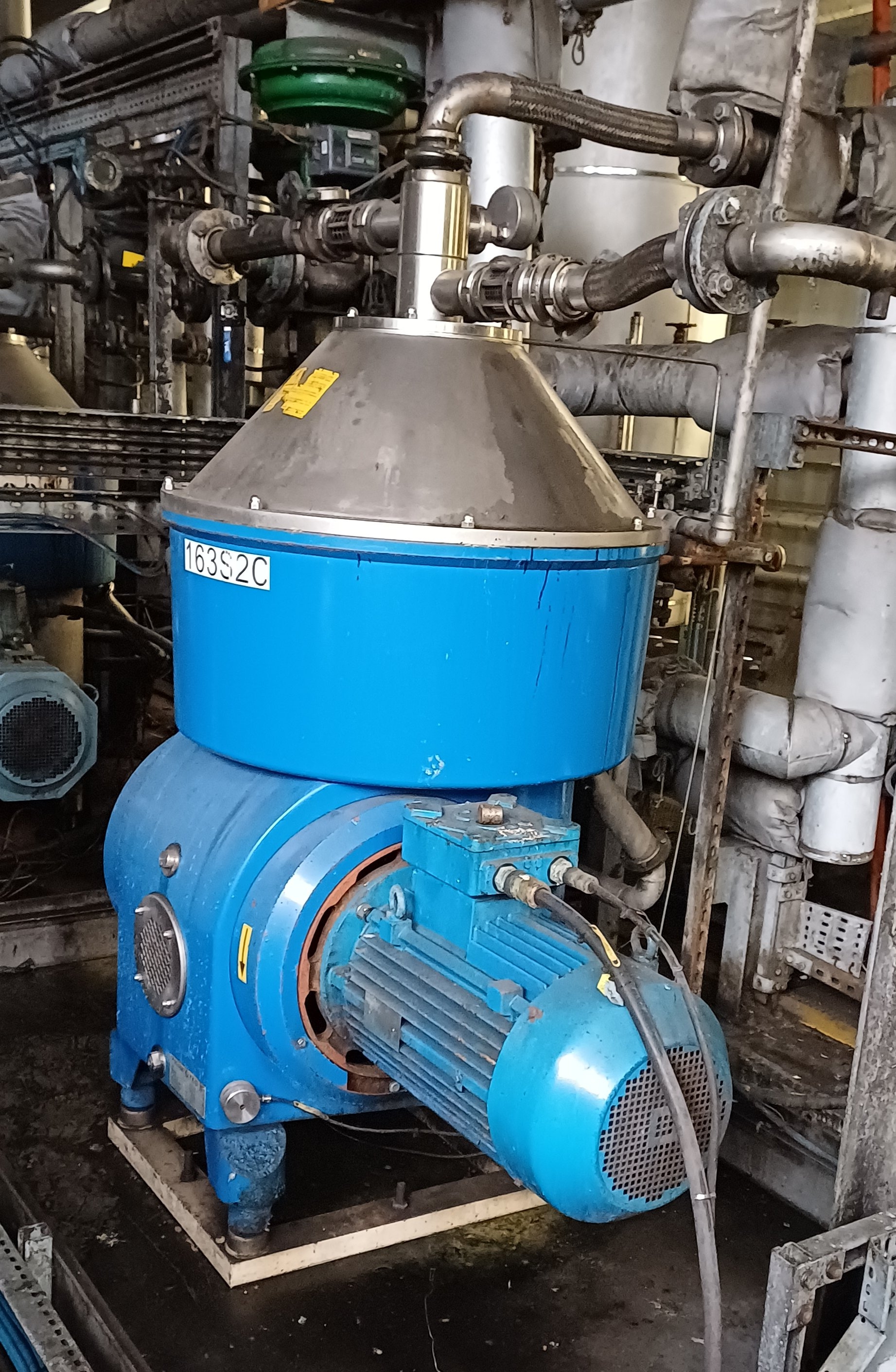 Stainless Steel 316L MacFuge 105 BDM3SA-03 Disc Bowl Centrifuge - IPP# 248308