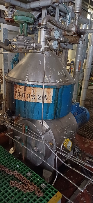 Stainless Steel 316L MacFuge S10105 BDM3S Disc Bowl Centrifuge